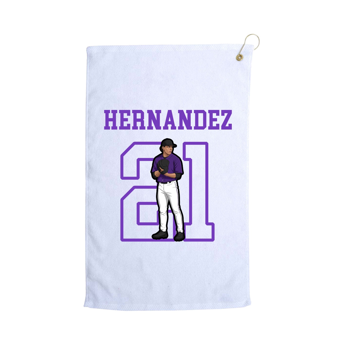 Golf Towel — Shirsey in White