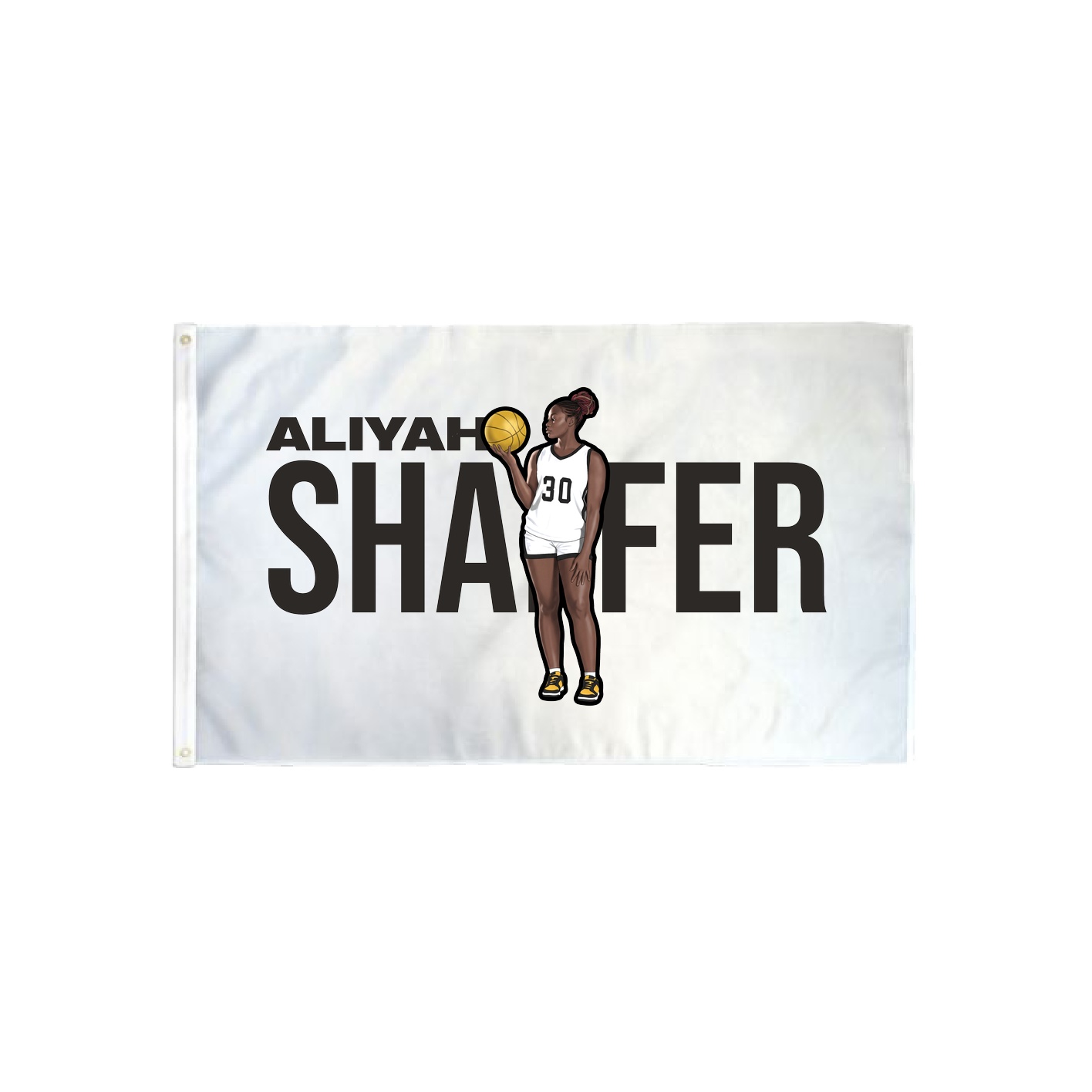 3x5 Flag — Player Name in Classic