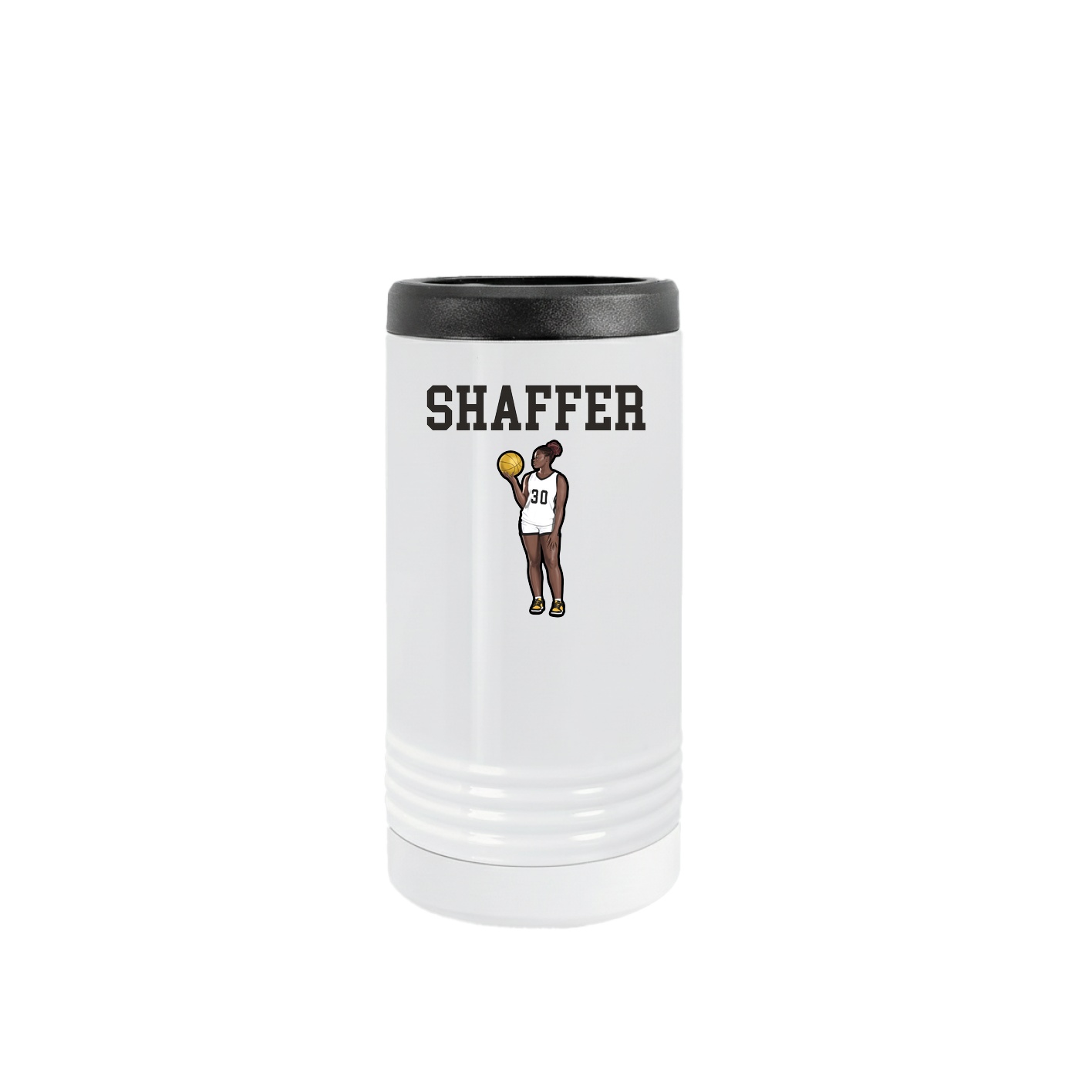 Slim Beverage Holder — Shirsey in White