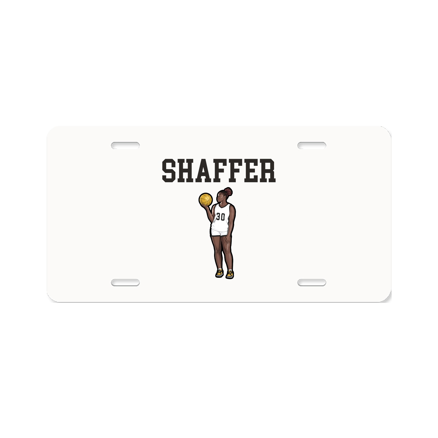 License Plate — Shirsey in Classic