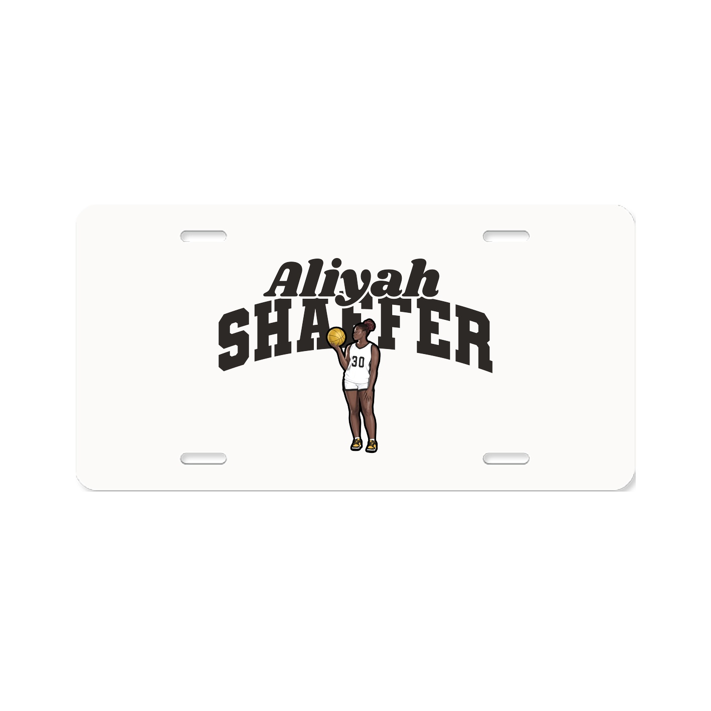 License Plate — Signature Arch in Classic