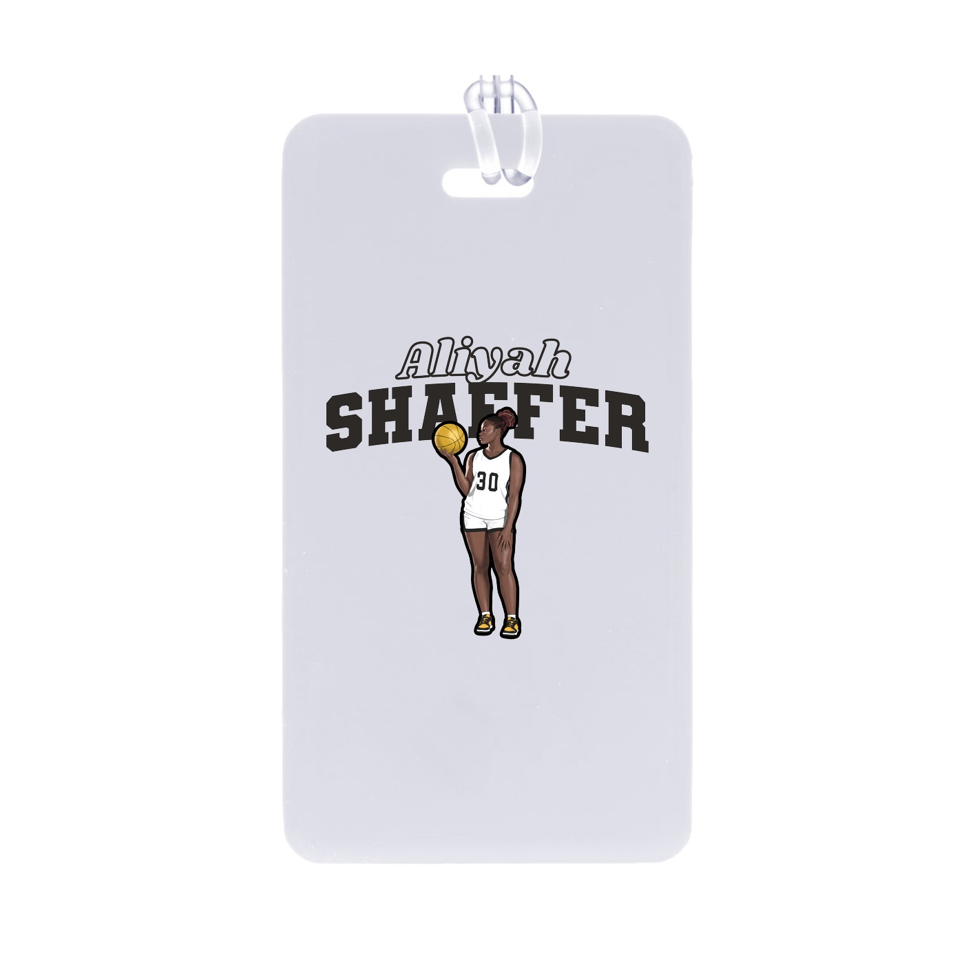 Bag Tag — Name Arch in Classic