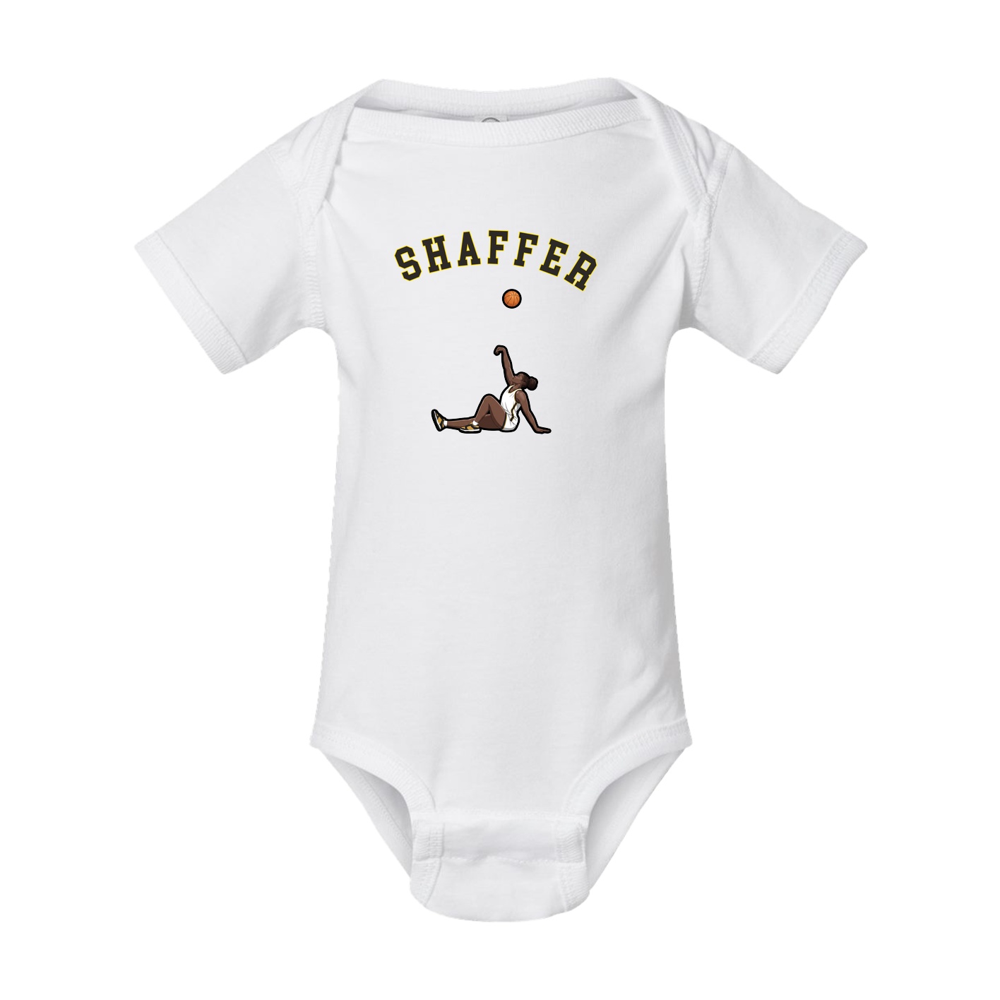 Baby Onesie — Shirsey Arch in White