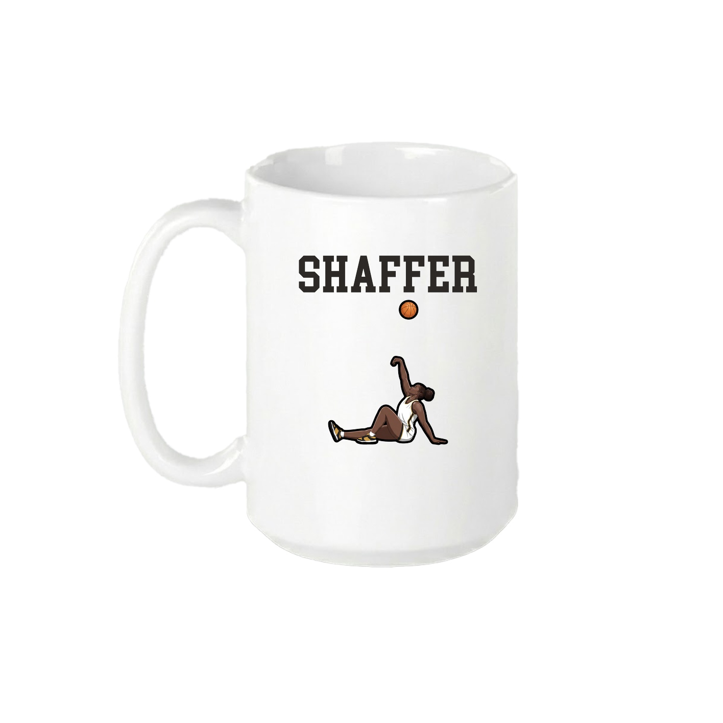 15oz Coffee Mug — Shirsey in White