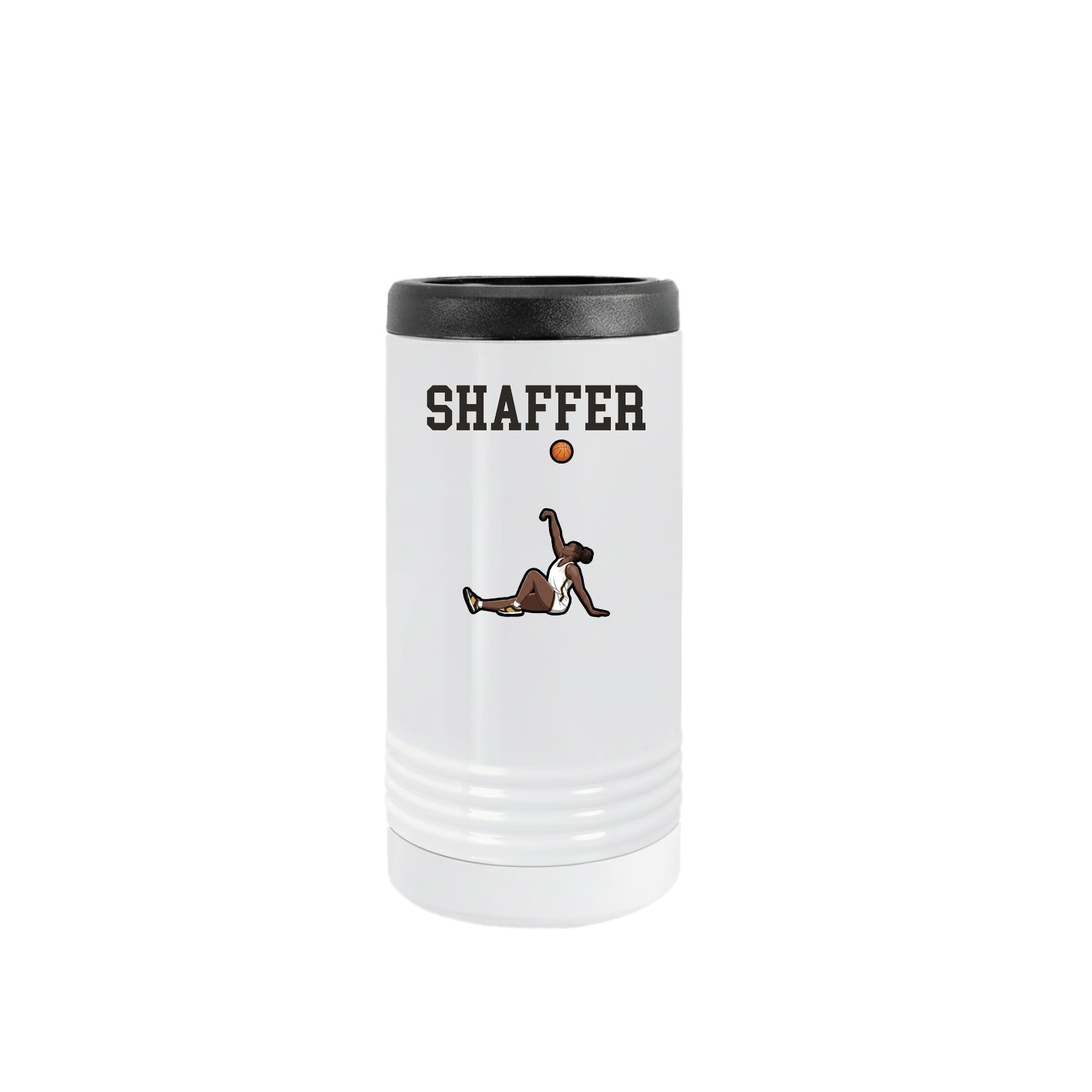 Slim Beverage Holder — Shirsey in White