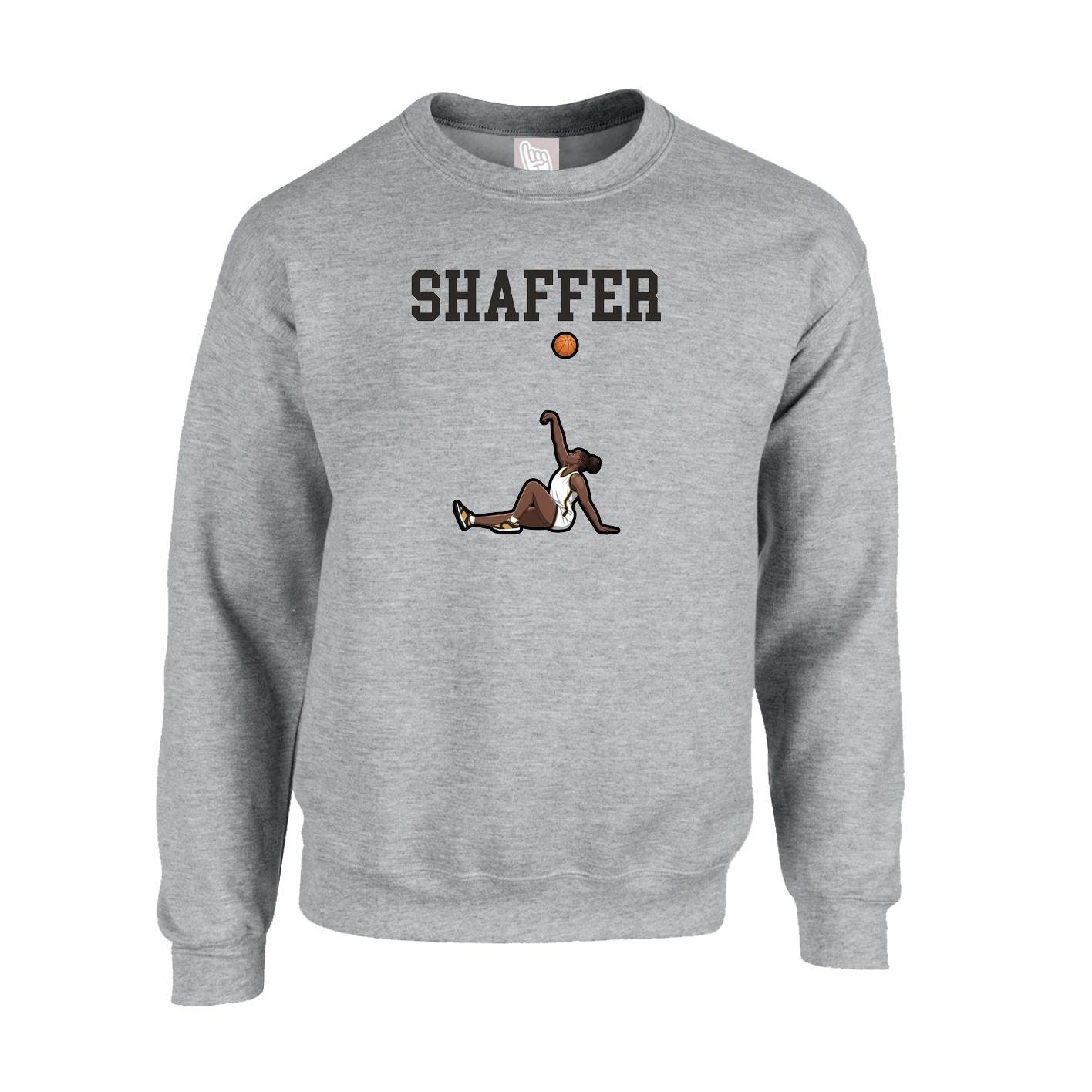 Fleece Crew — Shirsey in Grey