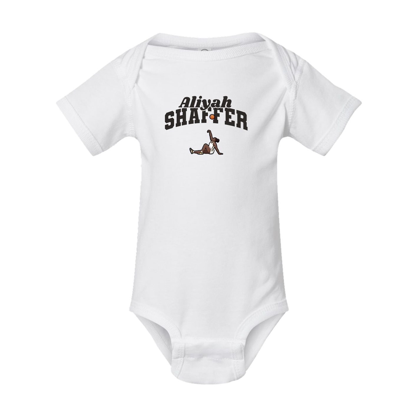 Baby Onesie — Signature Arch in White