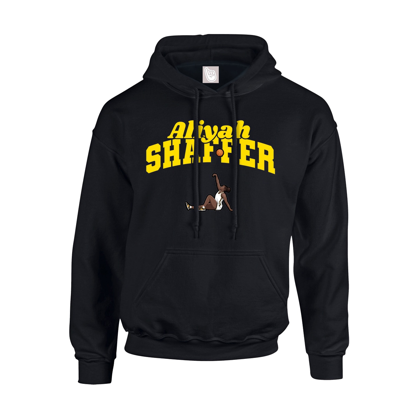 Hoodie — Signature Arch in Black