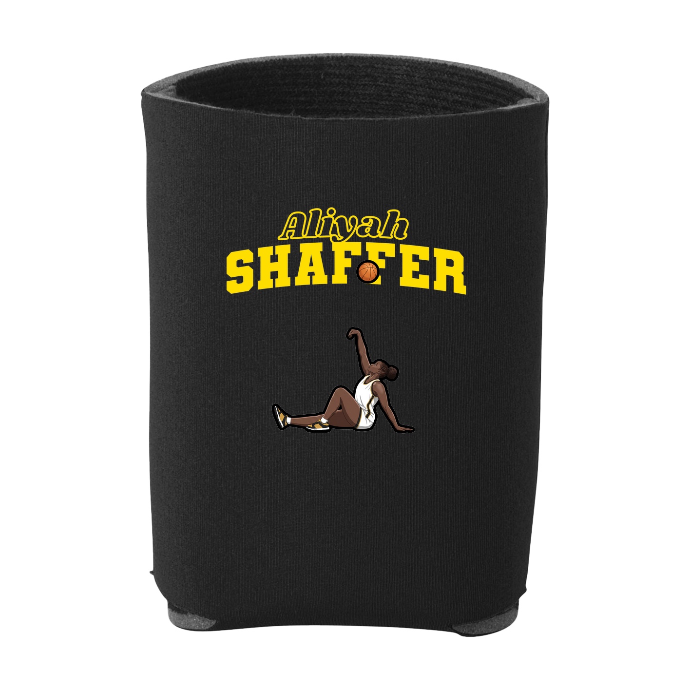 Can Holder — Name Arch in Black