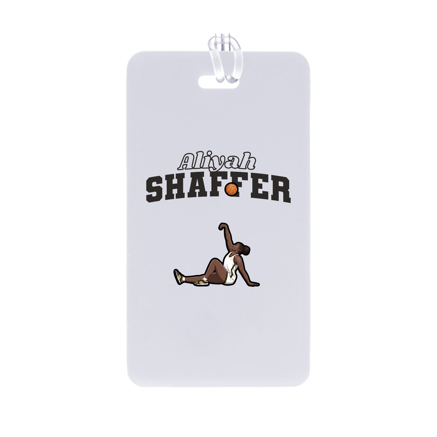 Bag Tag — Name Arch in Classic