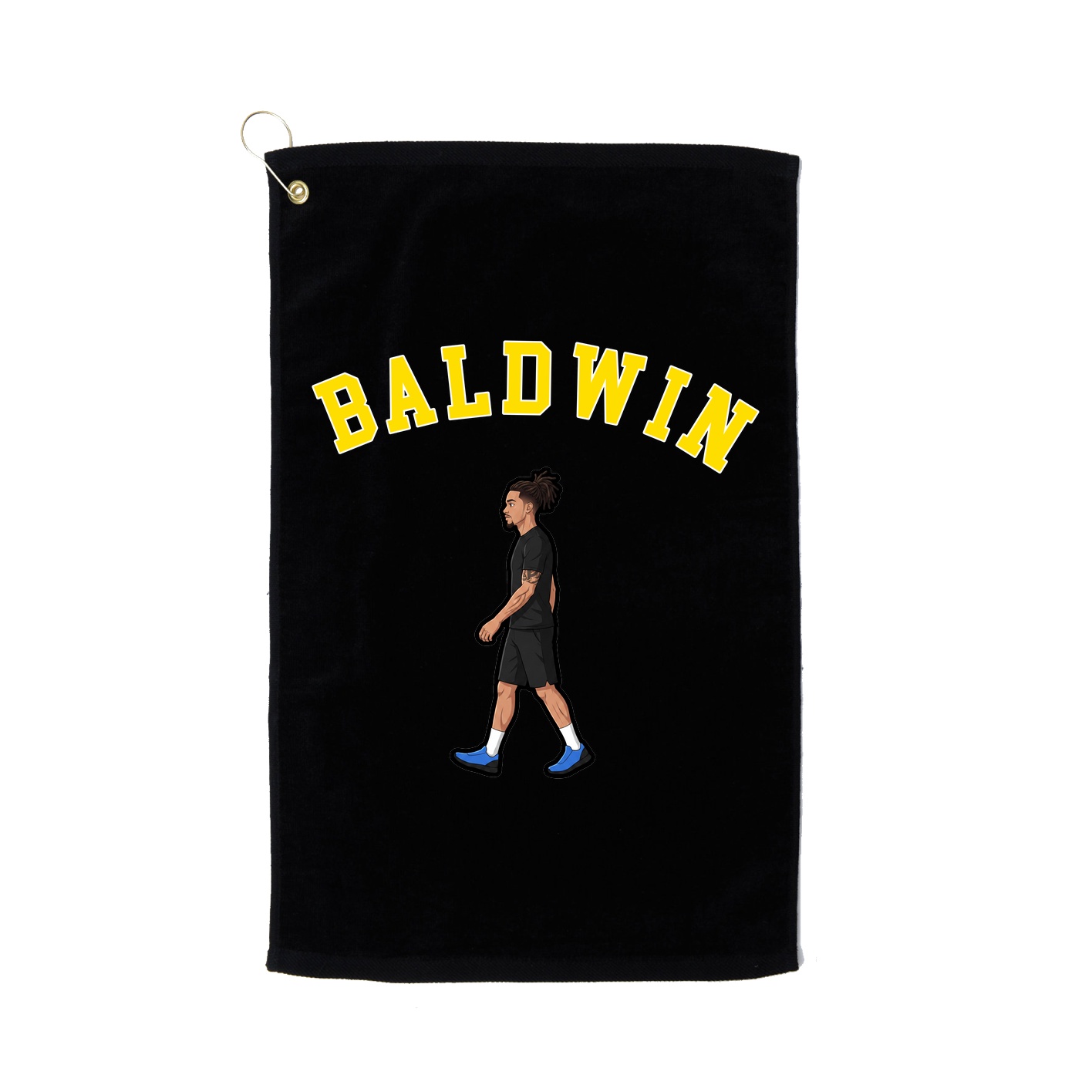 Golf Towel — Shirsey Arch in Black