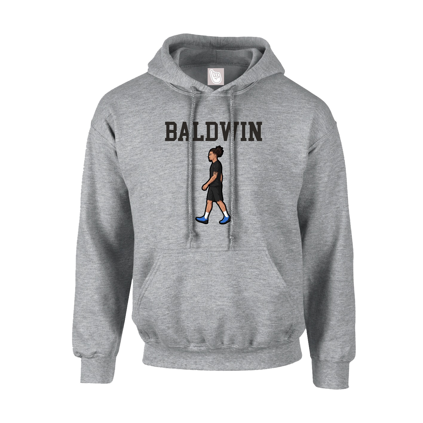 Hoodie — Shirsey in Grey