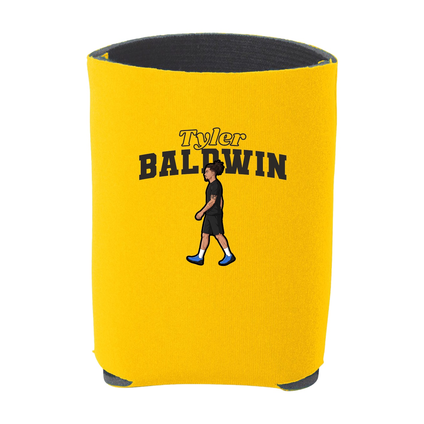 Can Holder — Name Arch in Yellow