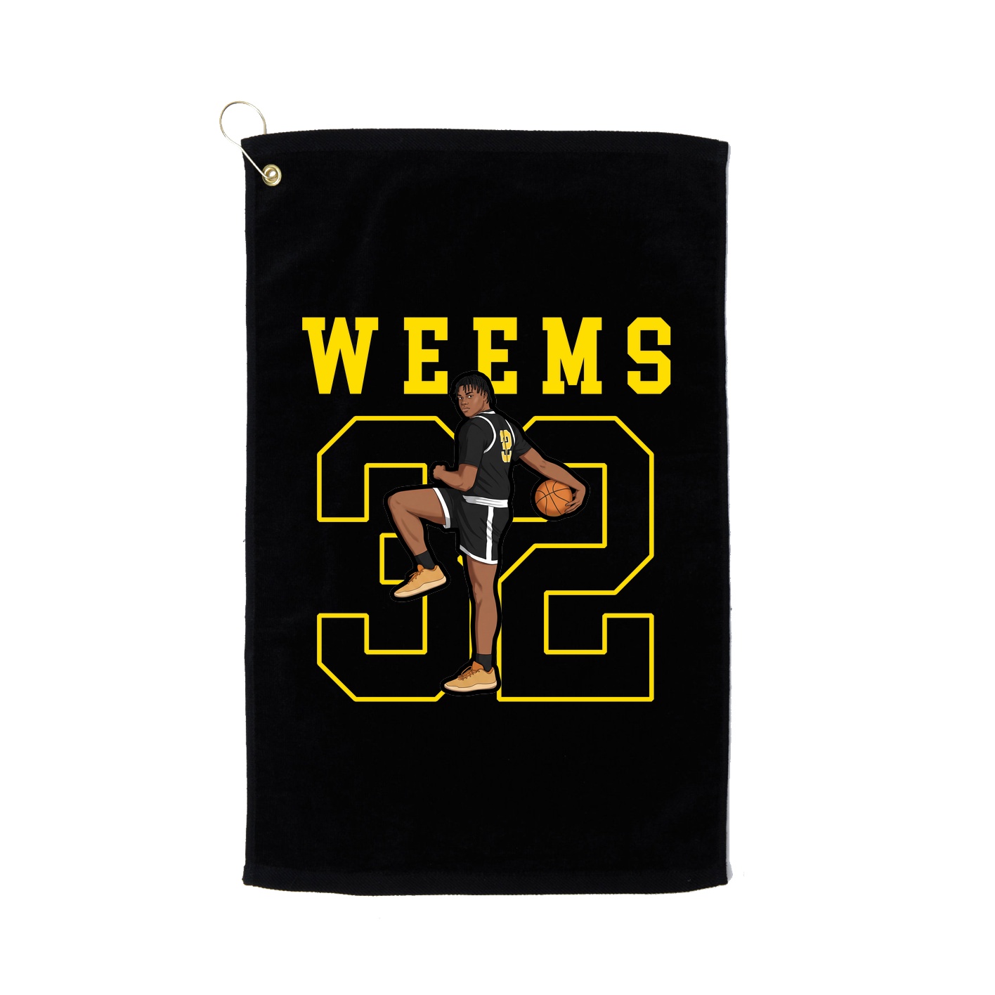 Golf Towel — Shirsey in Black