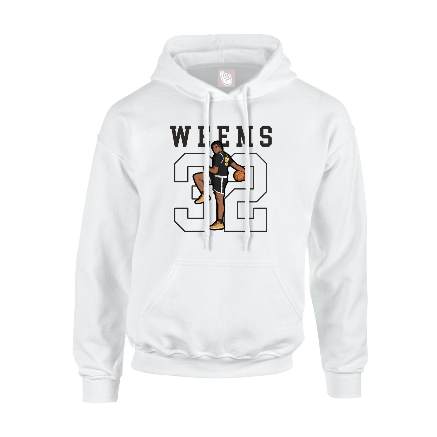 Youth Hoodie — Shirsey in White