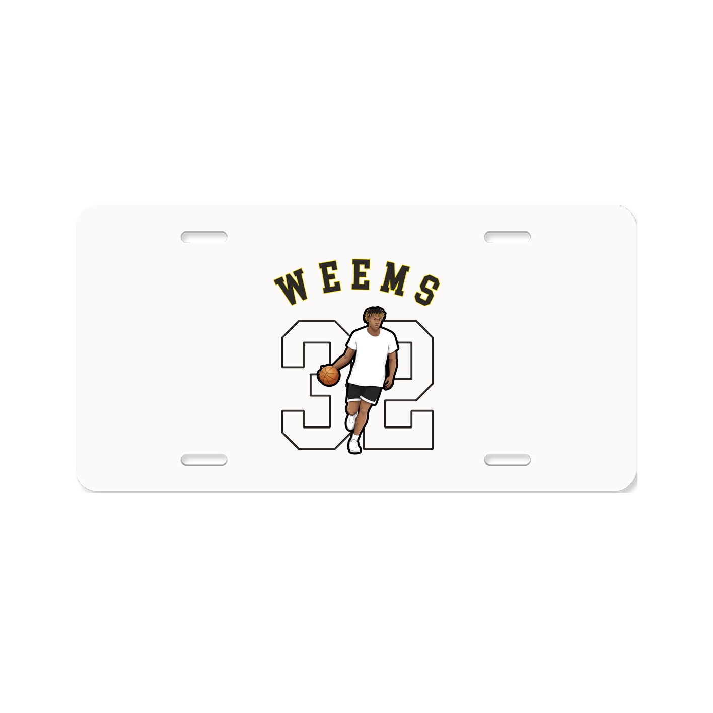 License Plate — Shirsey Arch in Classic