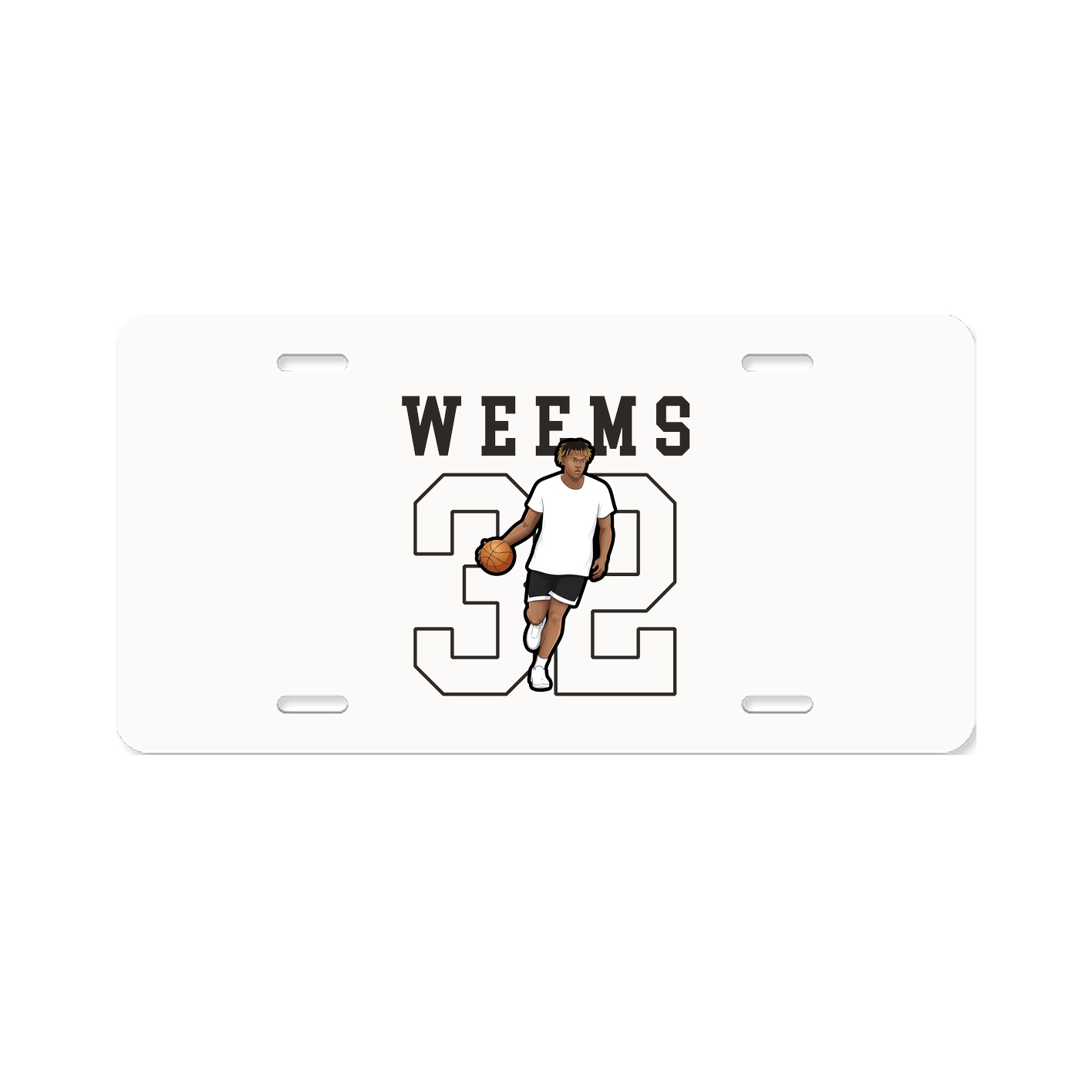 License Plate — Shirsey in Classic
