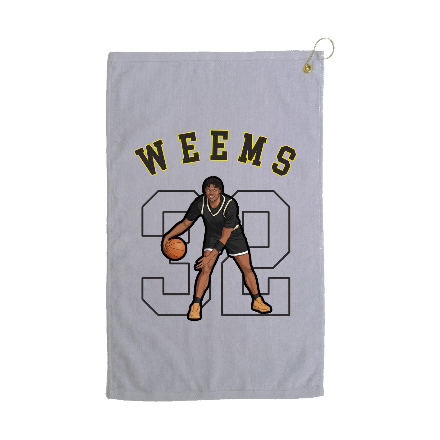 Golf Towel — Shirsey Arch in Grey
