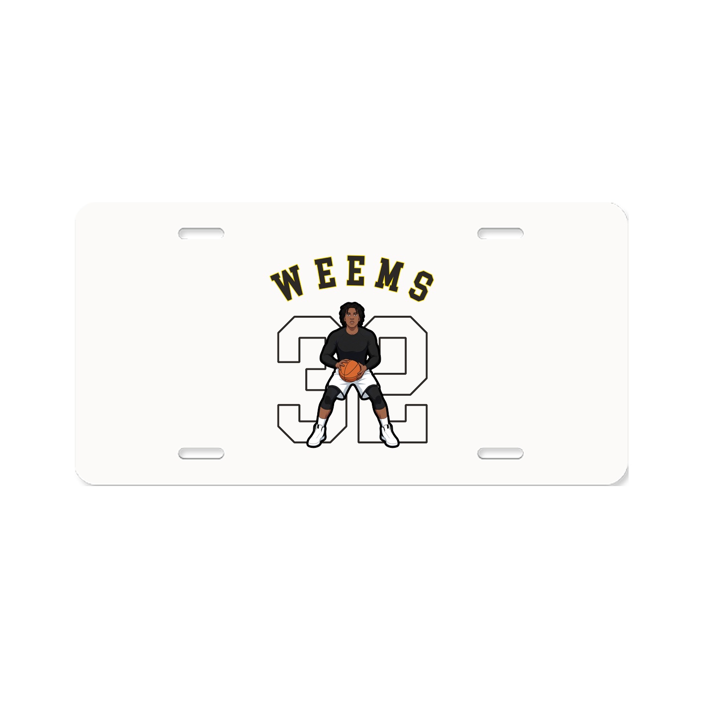 License Plate — Shirsey Arch in Classic