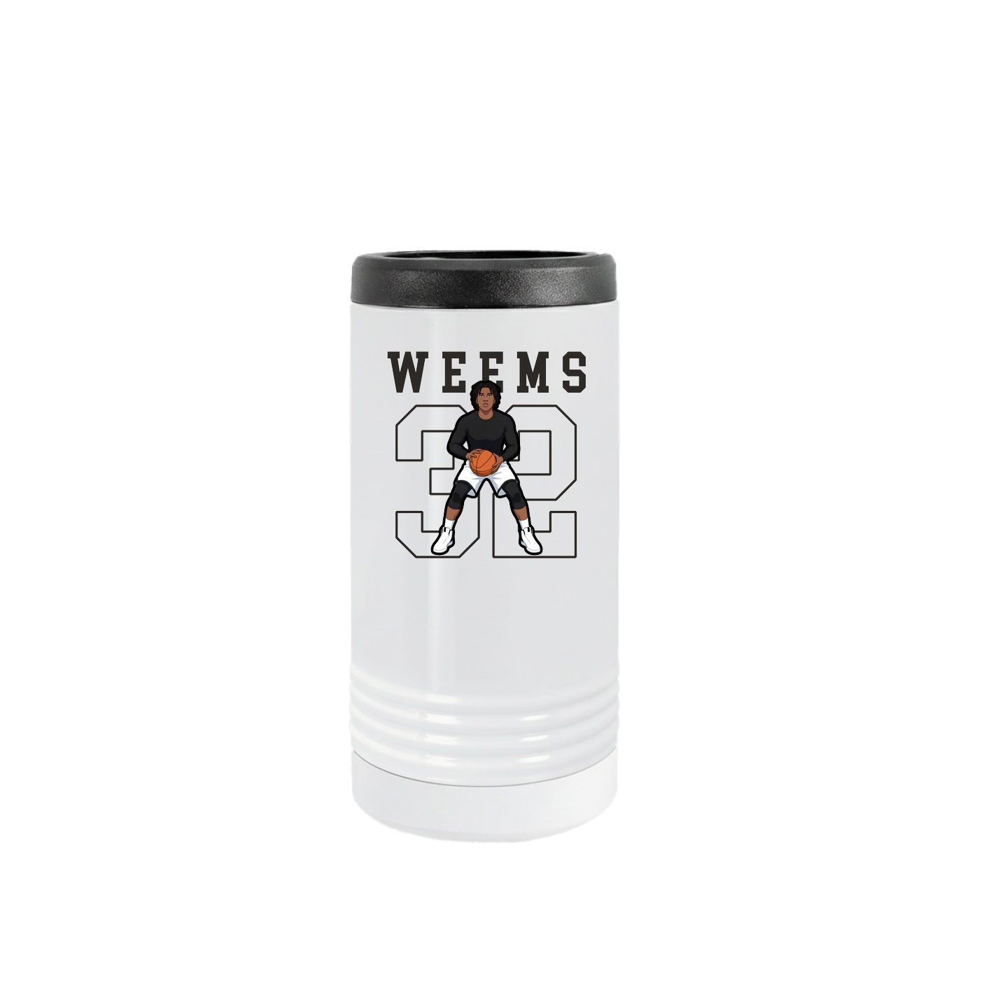 Slim Beverage Holder — Shirsey in White