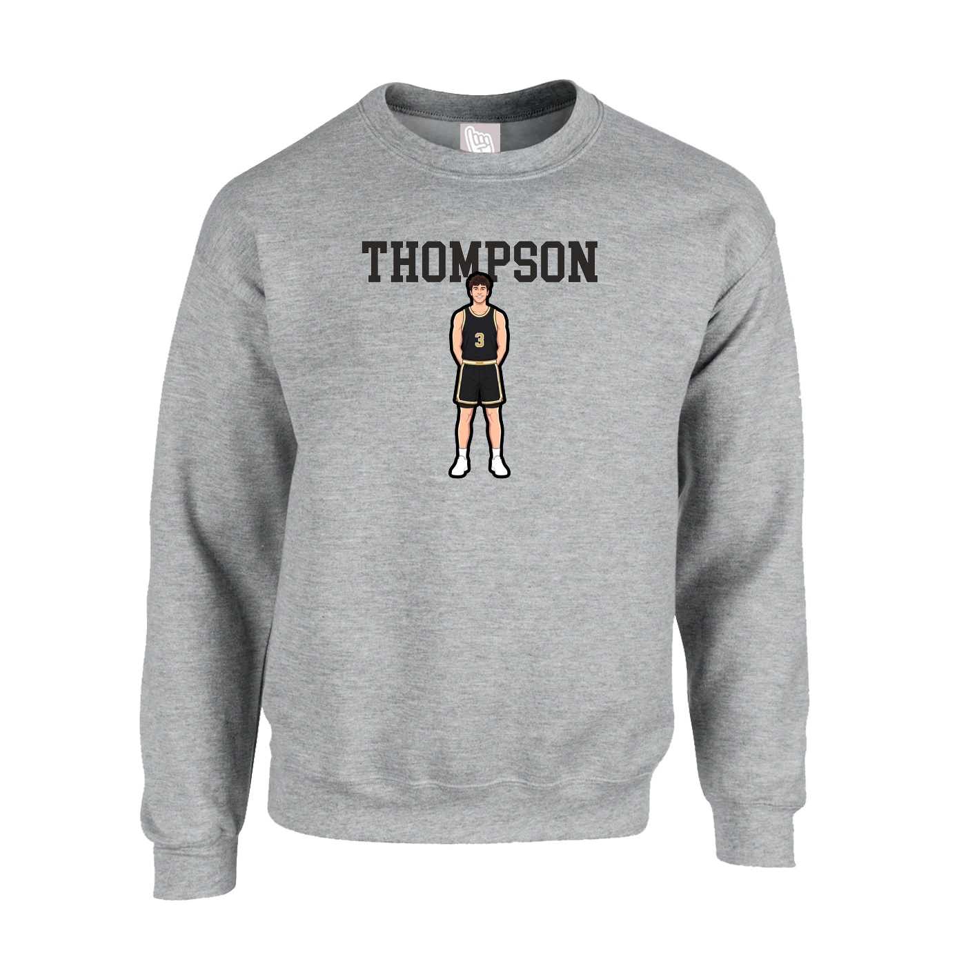 Fleece Crew — Shirsey in Grey