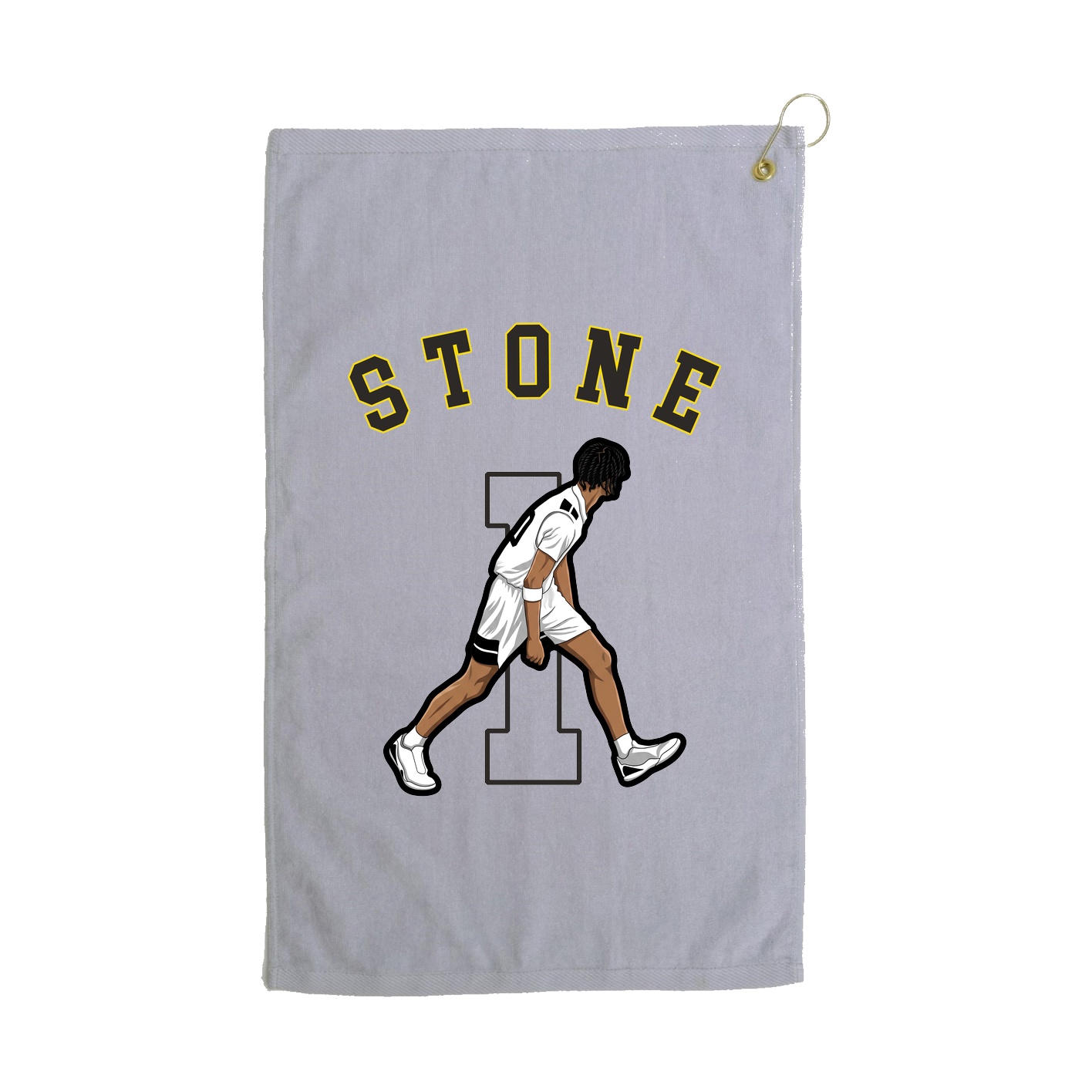 Golf Towel — Shirsey Arch in Grey