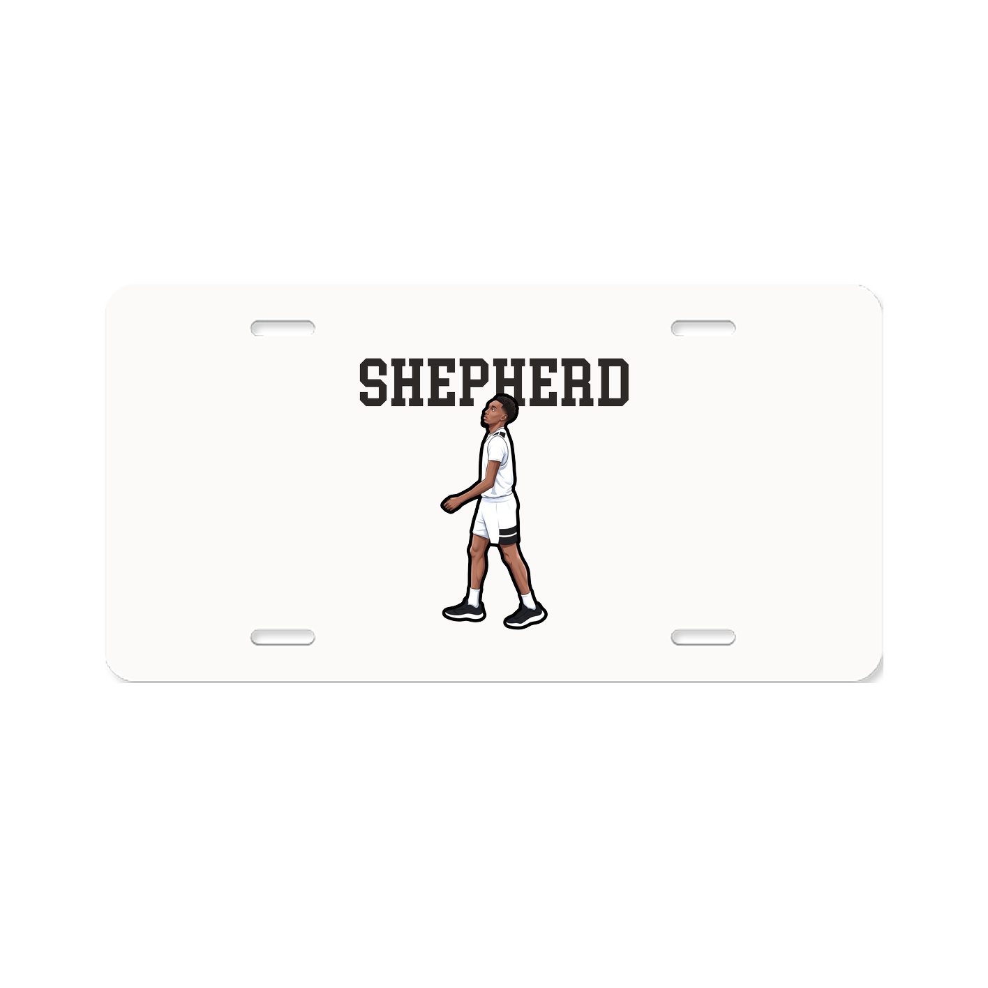 License Plate — Shirsey in Classic
