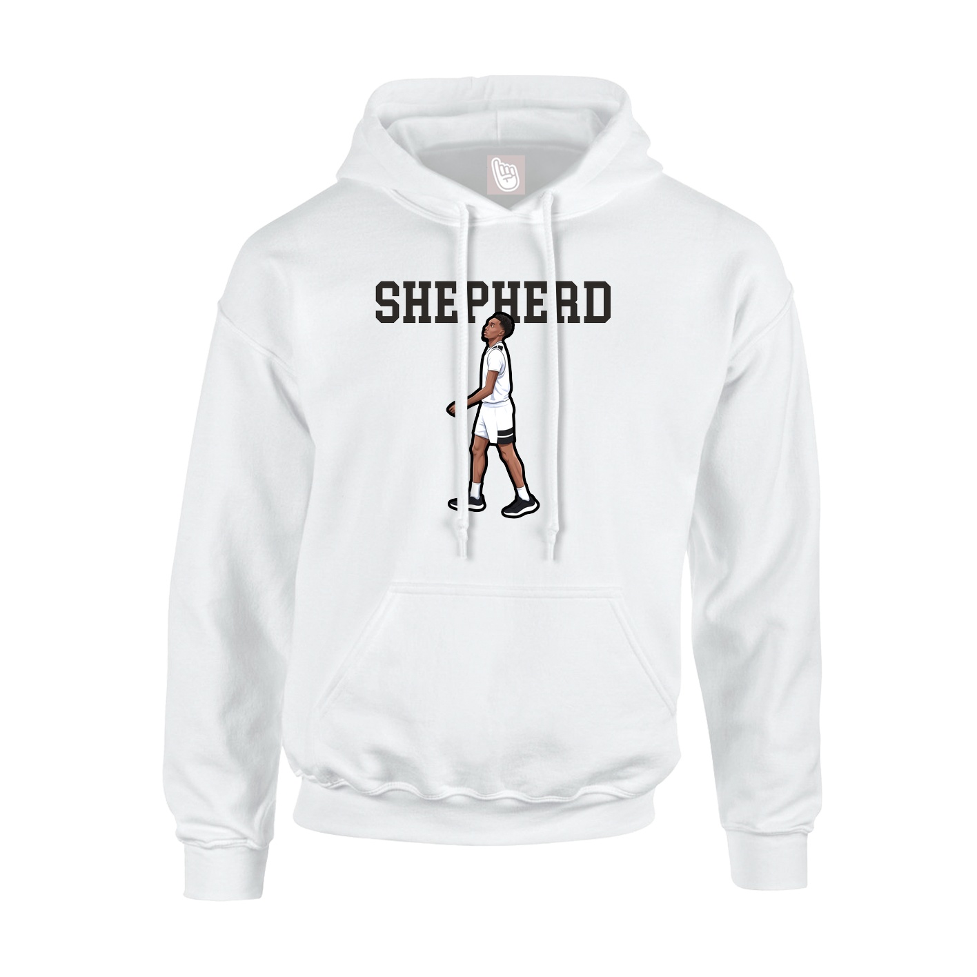 Hoodie — Shirsey in White