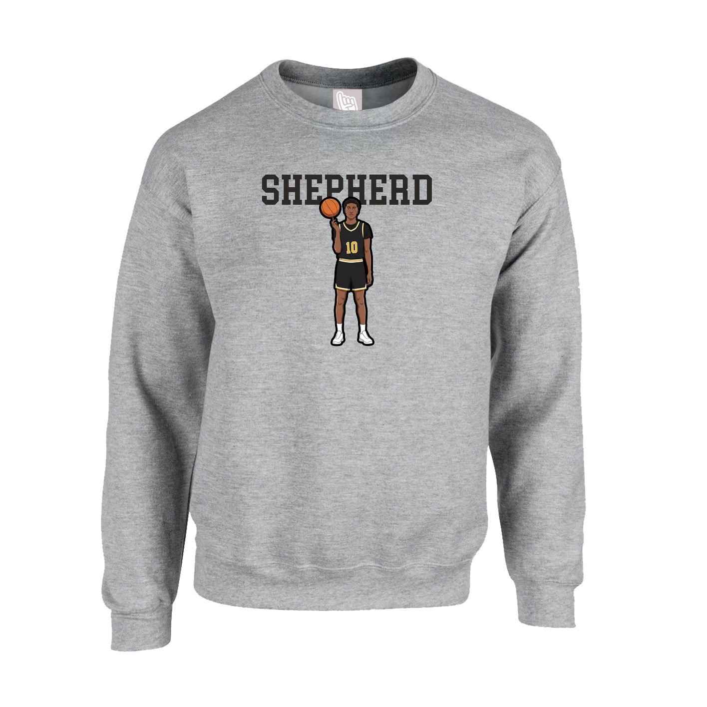 Fleece Crew — Shirsey in Grey