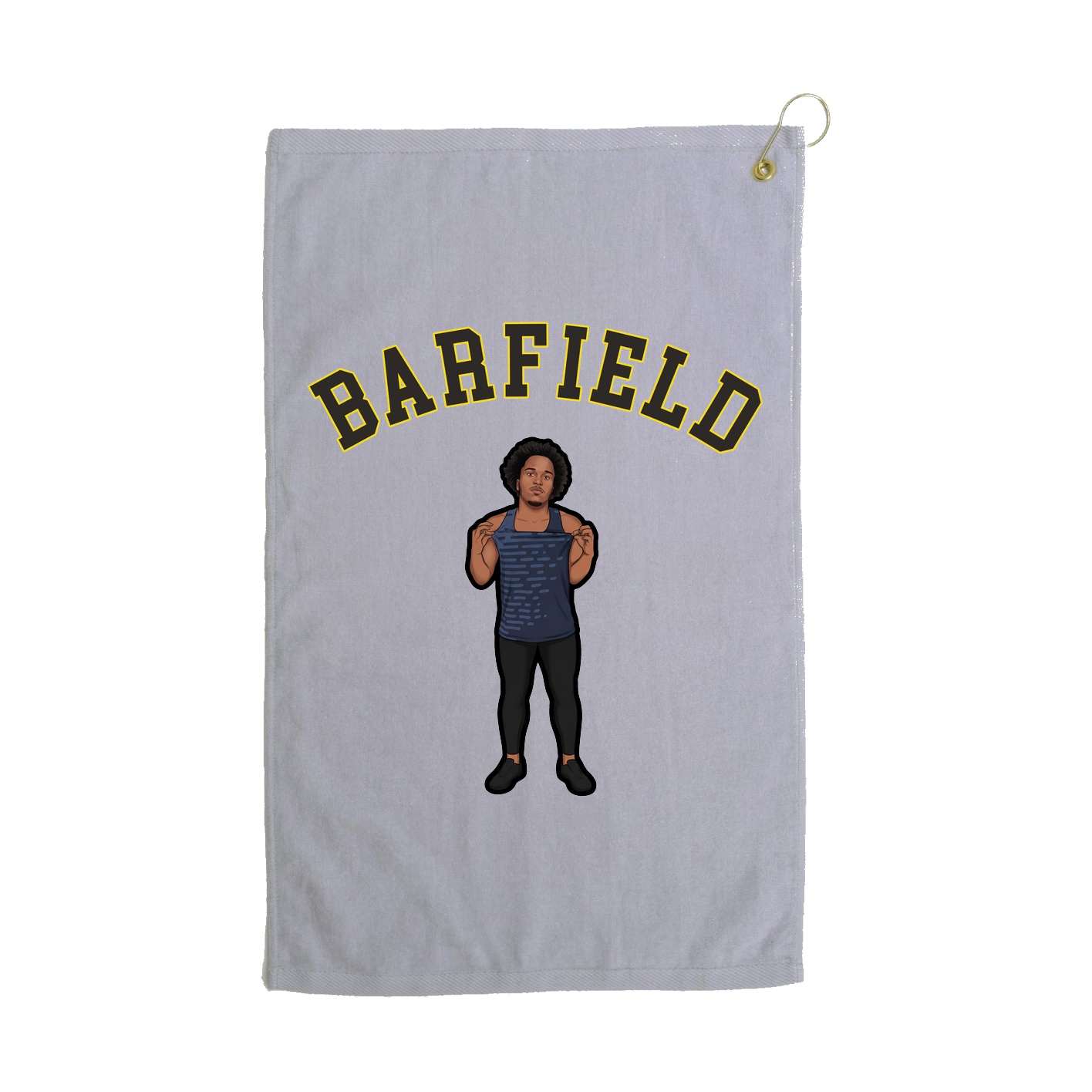 Golf Towel — Shirsey Arch in Grey