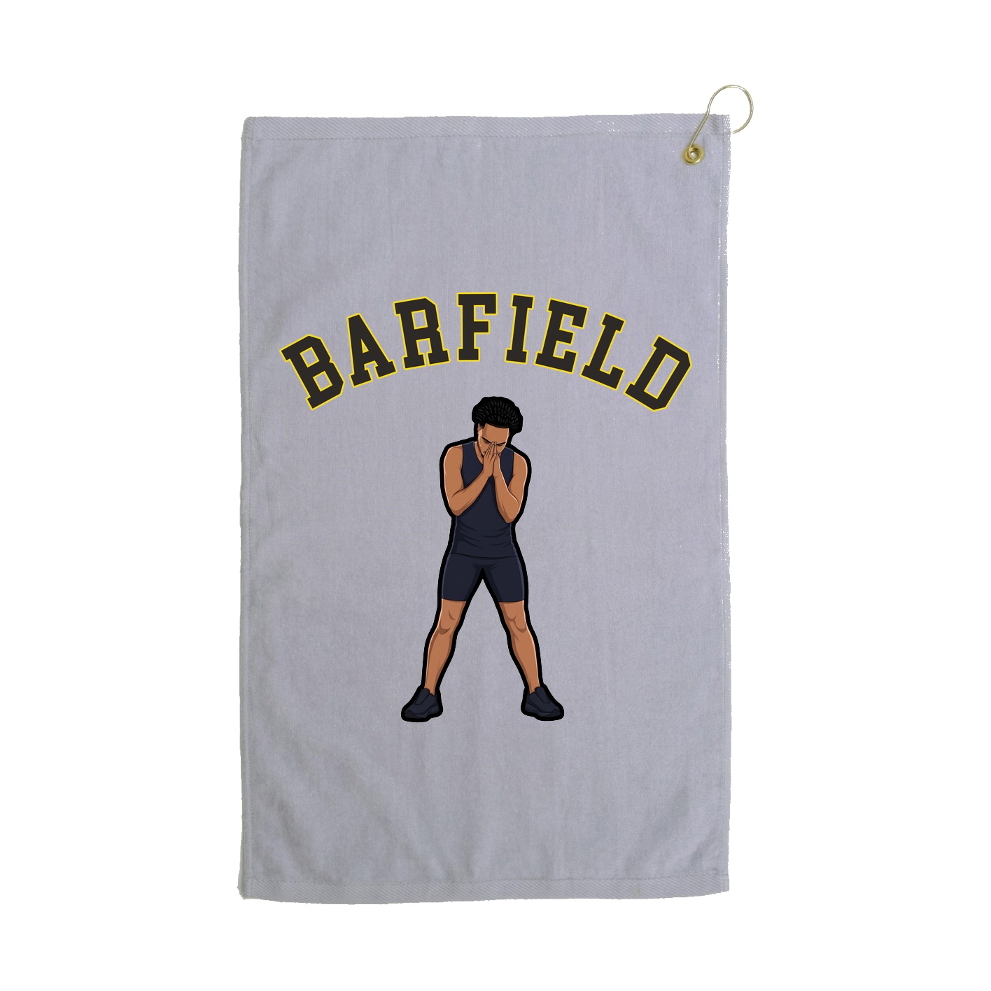 Golf Towel — Shirsey Arch in Grey