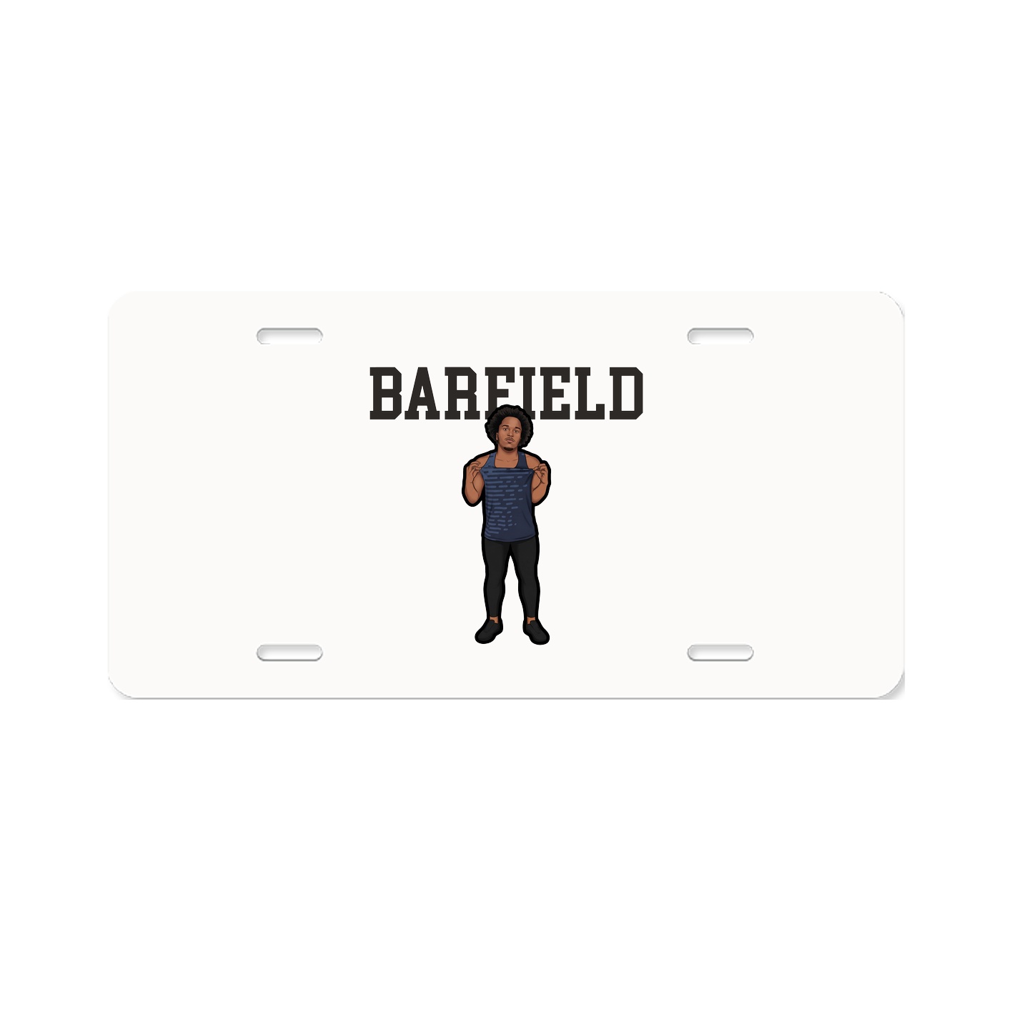 License Plate — Shirsey in Classic