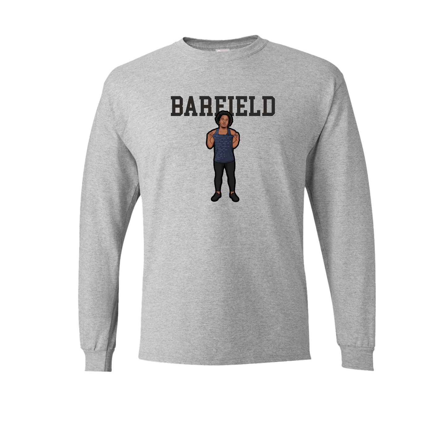 Long Sleeve Tee — Shirsey in Grey