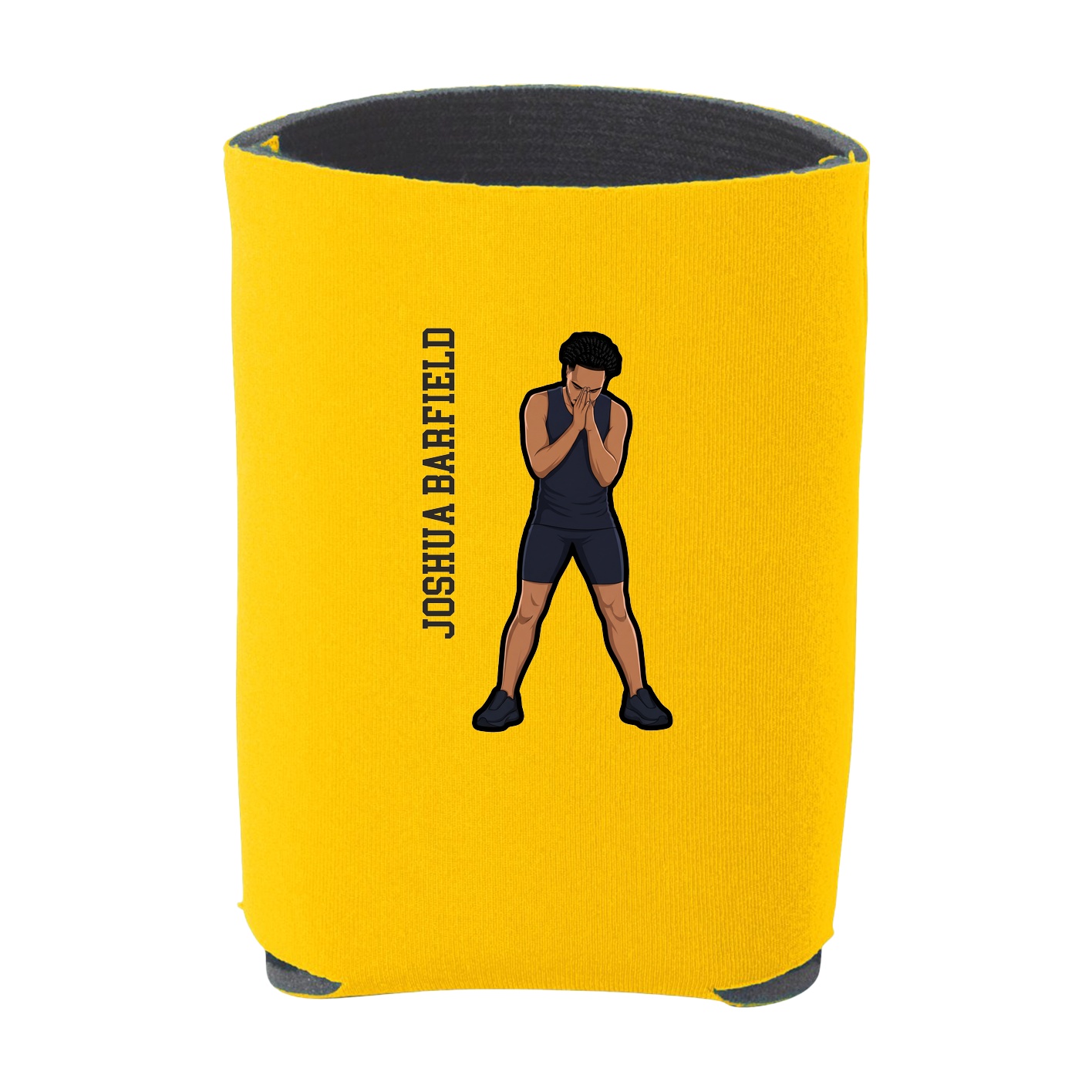 Can Holder — Name Vertical in Yellow