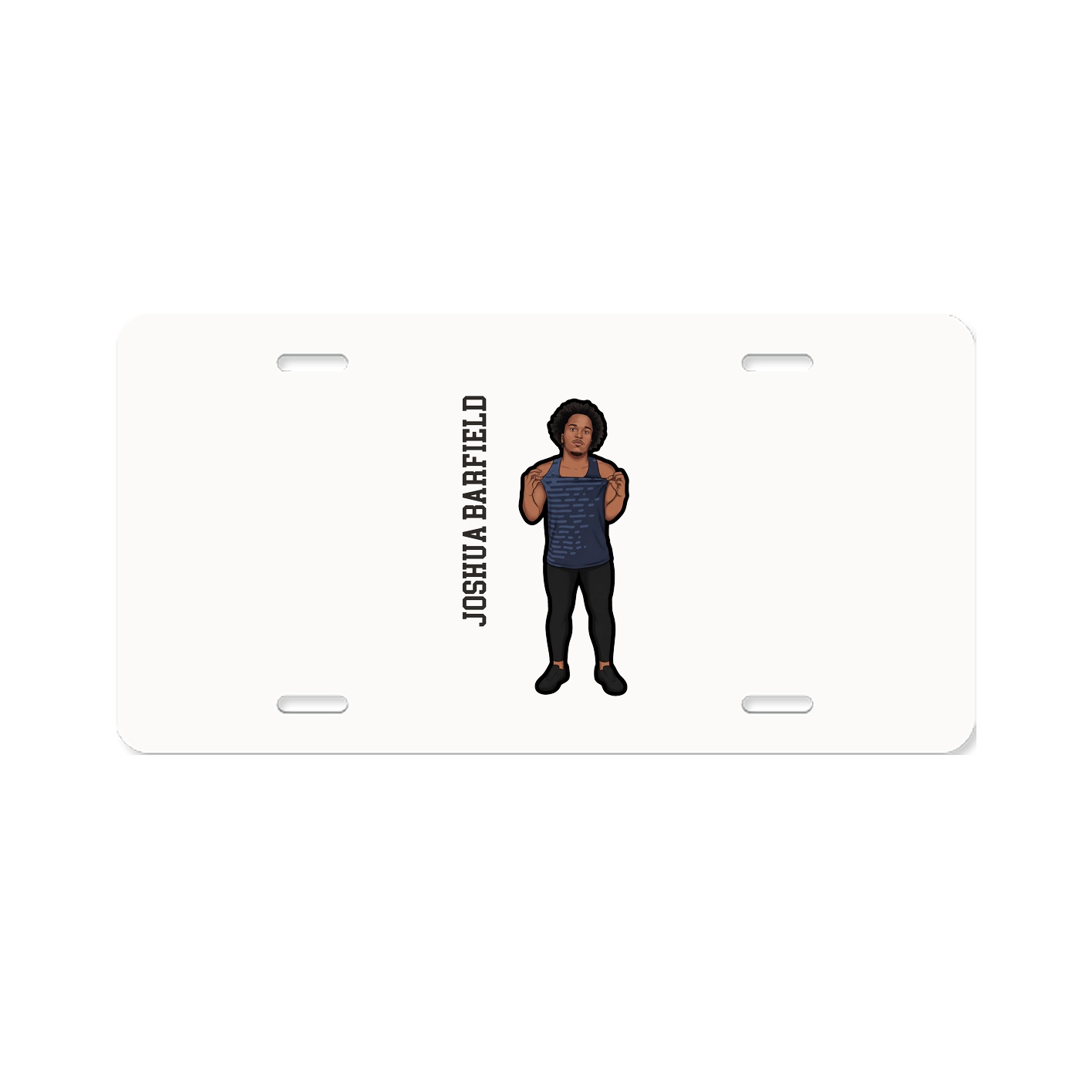 Aluminum License Plate