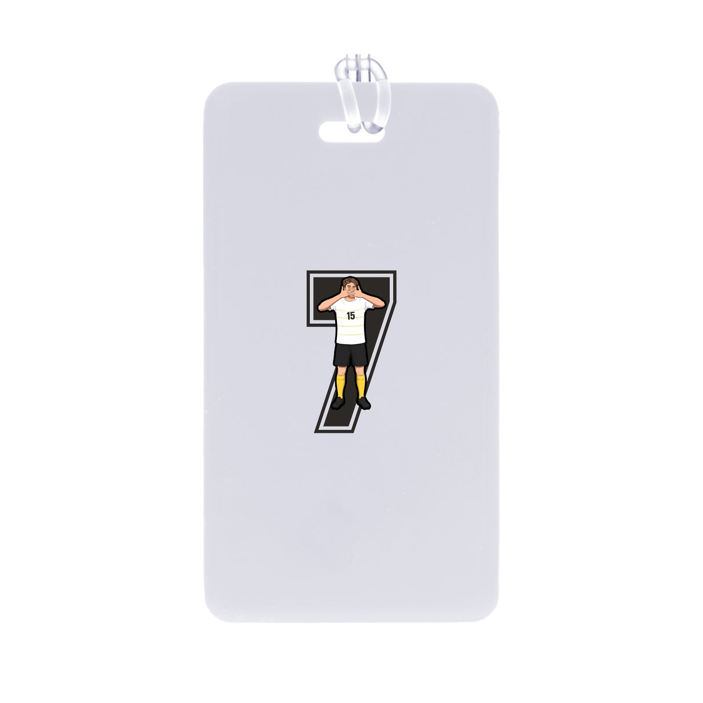 Bag Tag — Number in Classic