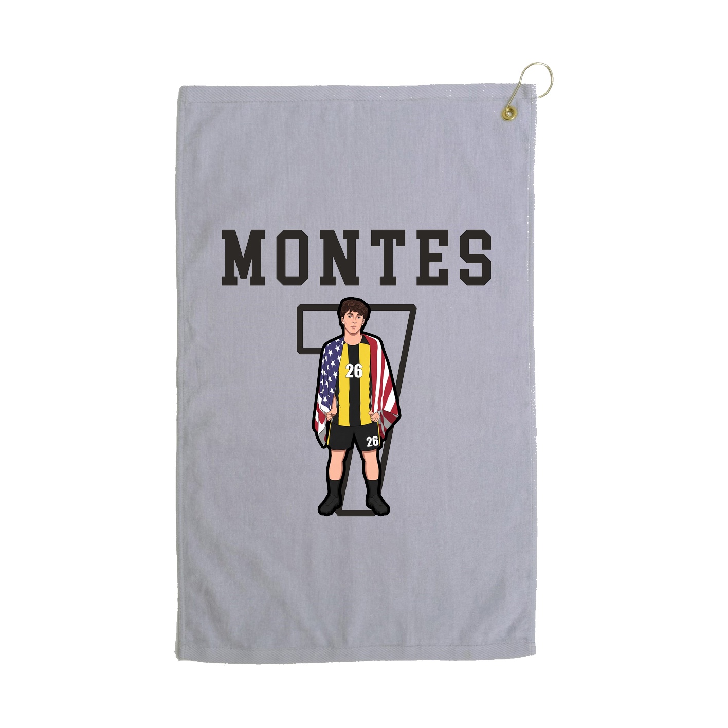 Golf Towel — Shirsey in Grey