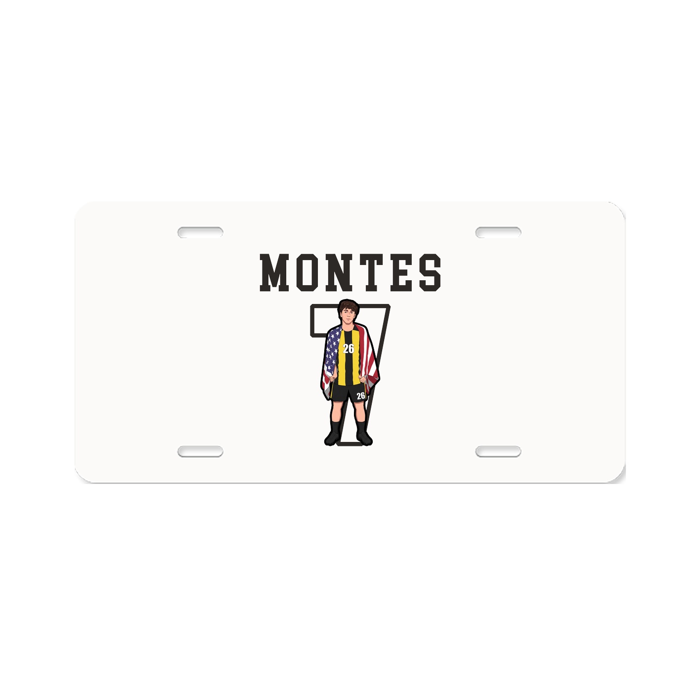 License Plate — Shirsey in Classic