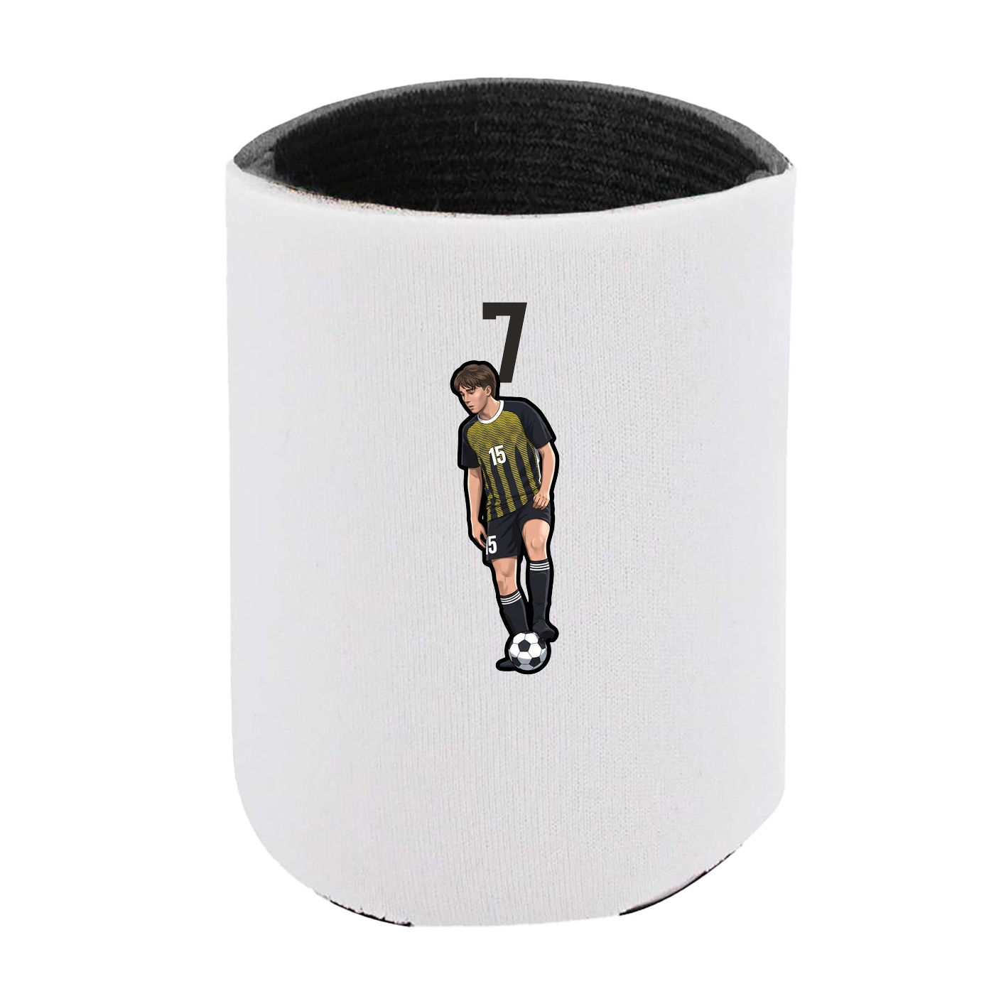 Can Holder — Number Top in White