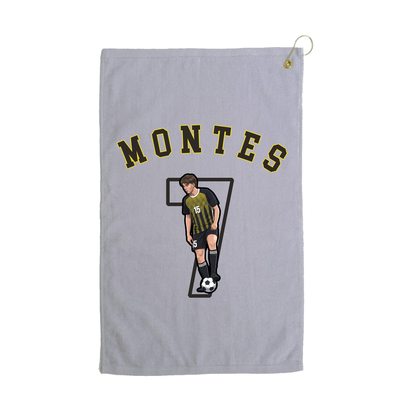 Golf Towel — Shirsey Arch in Grey