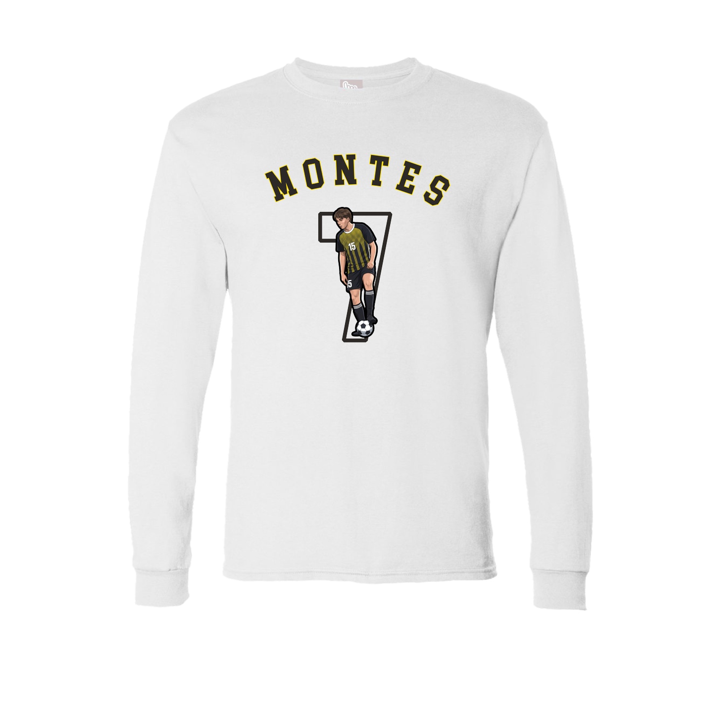 Long Sleeve Tee — Shirsey Arch in White