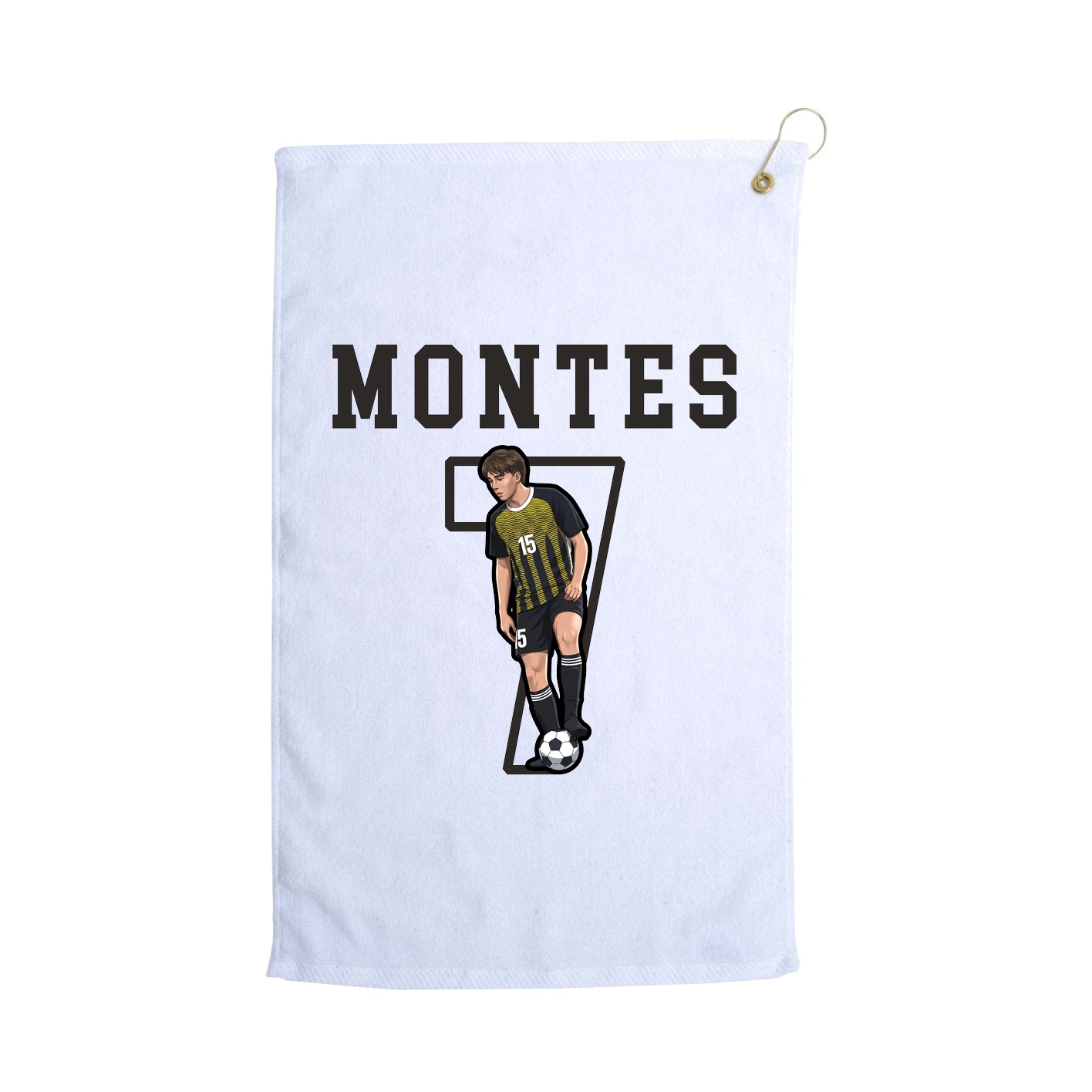 Golf Towel — Shirsey in White
