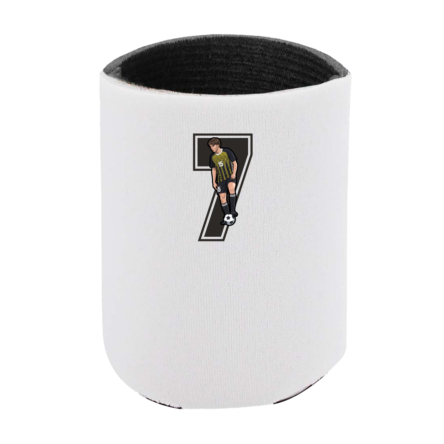 Can Holder — Number in White