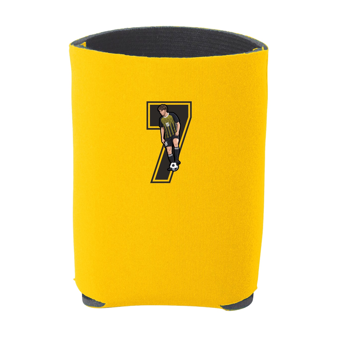 Can Holder — Number in Yellow