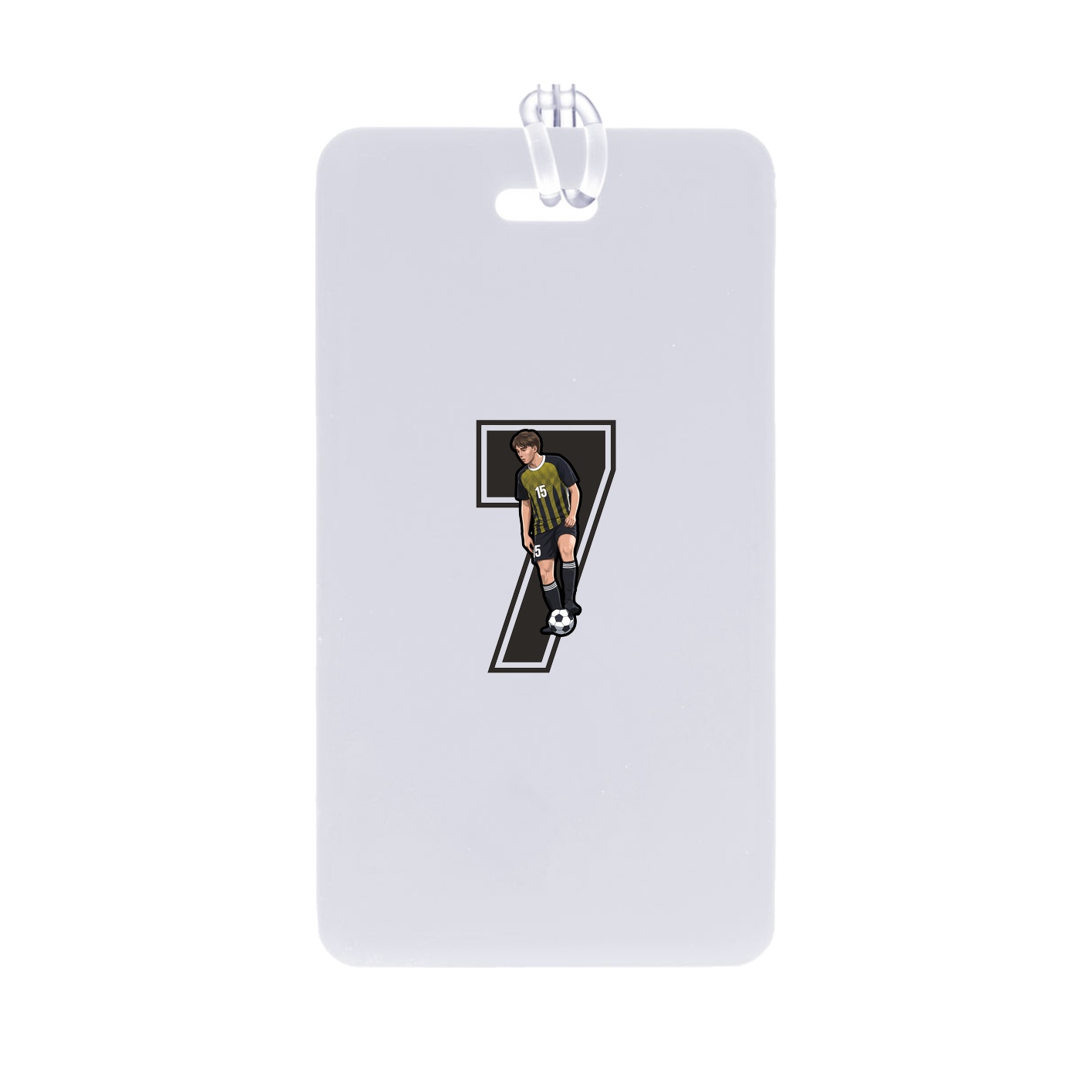 Bag Tag — Number in Classic