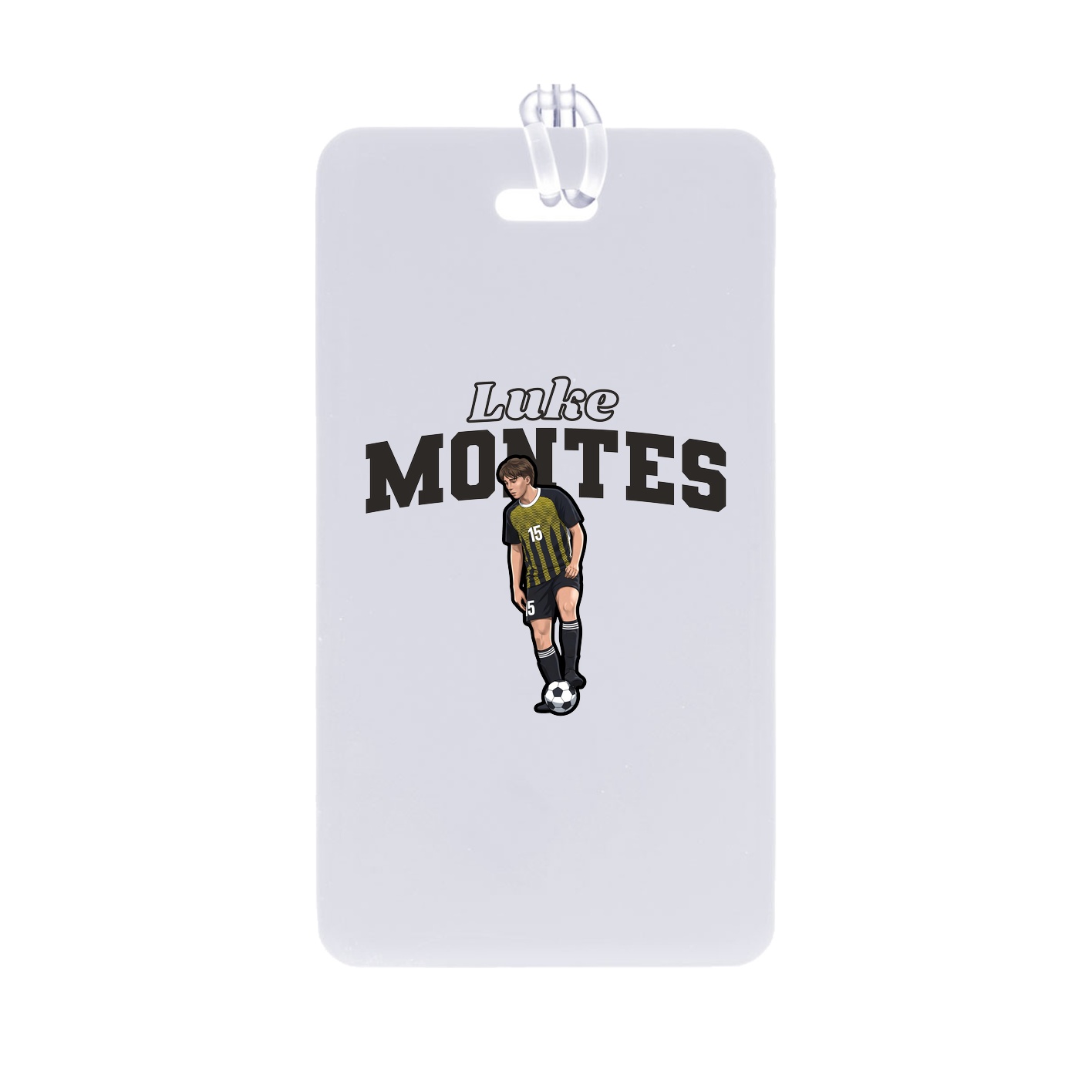 Bag Tag — Name Arch in Classic