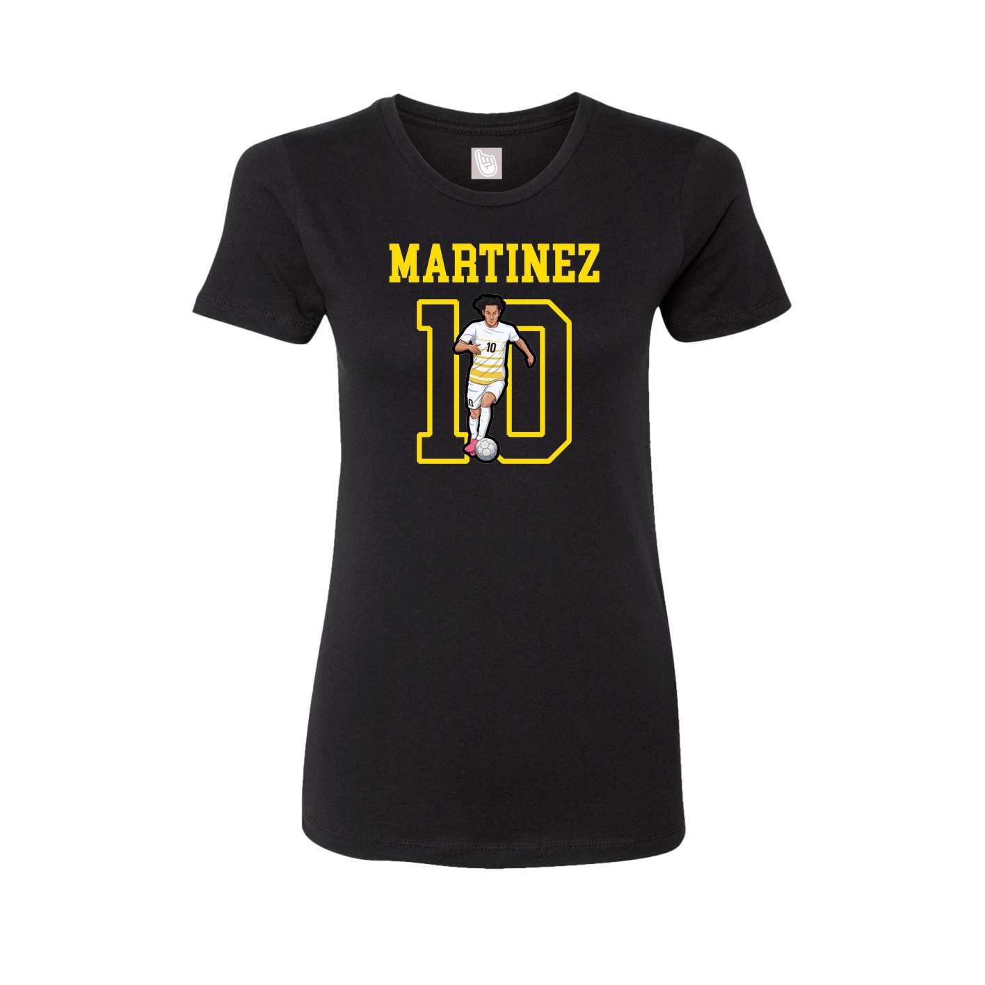 Fitted Women's Tee — Shirsey in Black