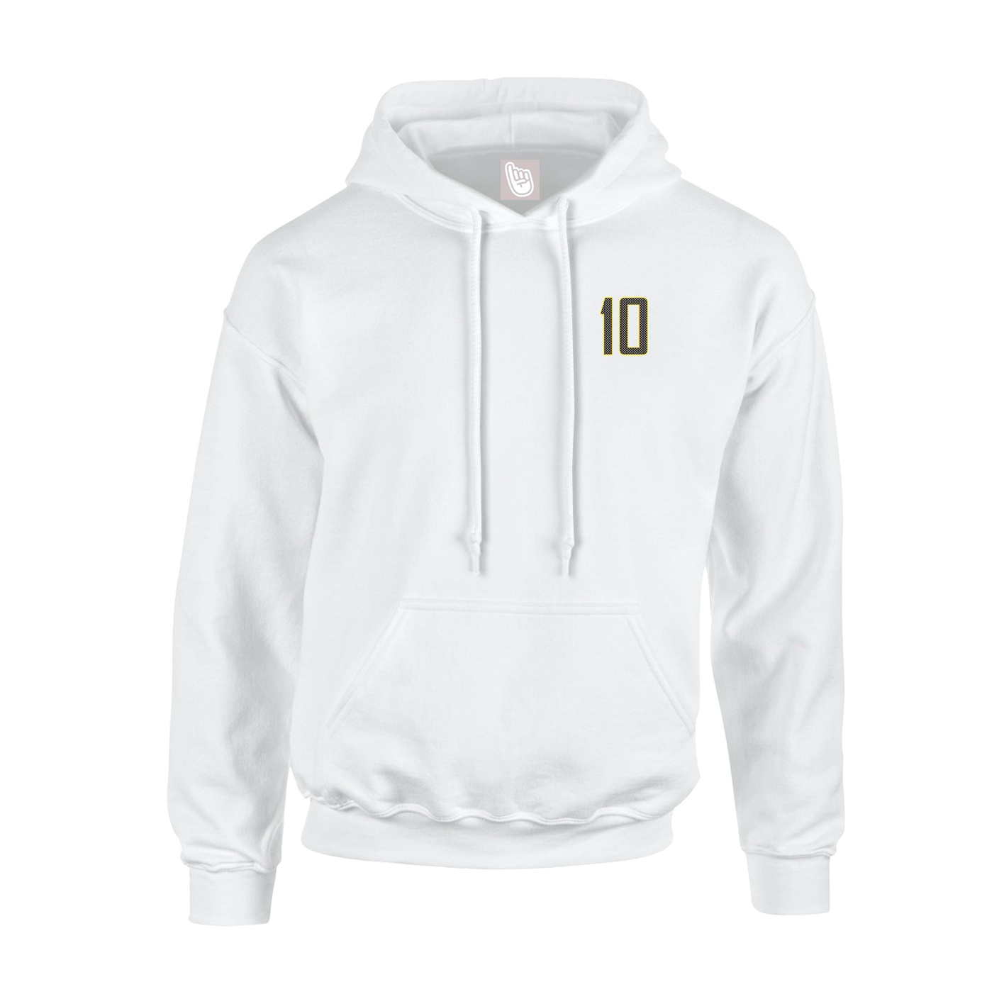 Youth Hoodie — Front Shirsy in White