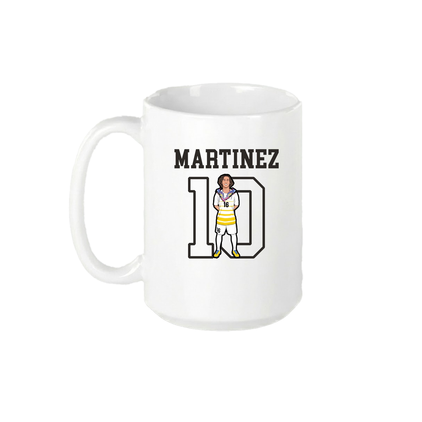 15oz Coffee Mug — Shirsey in White