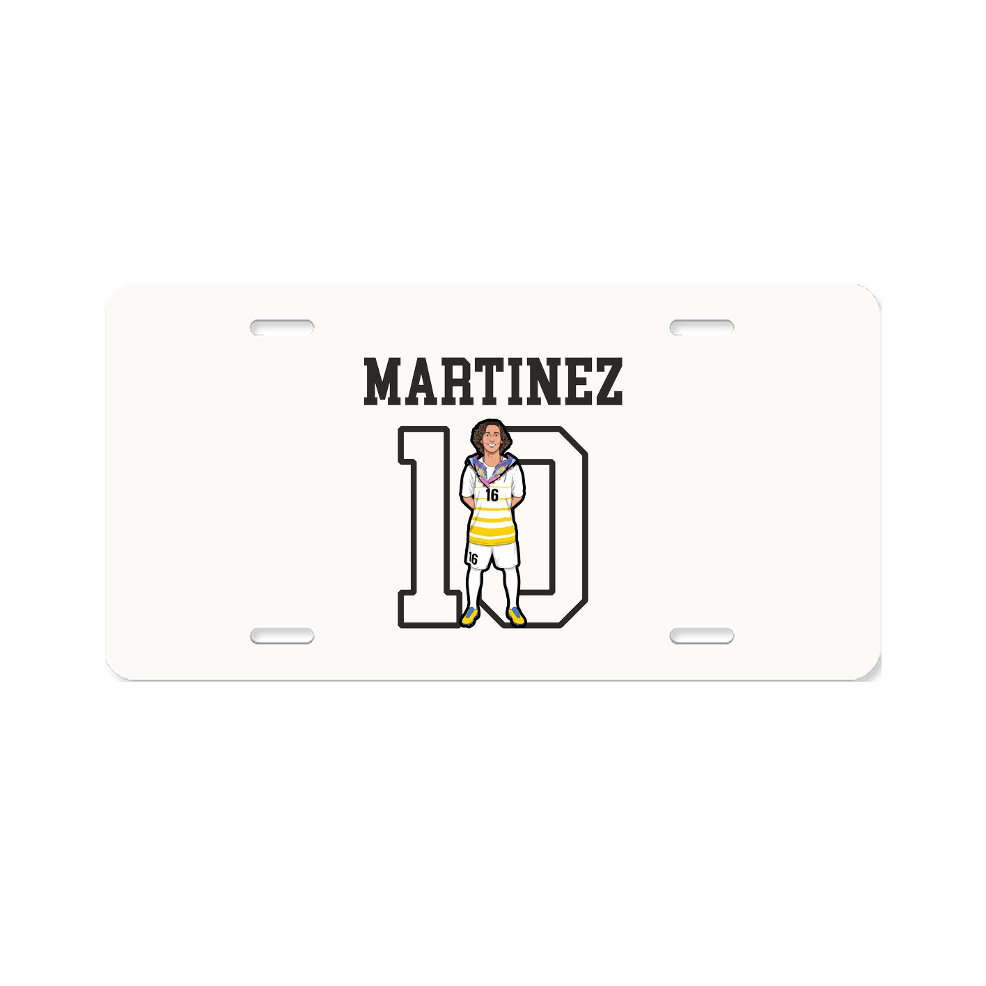 License Plate — Shirsey in Classic